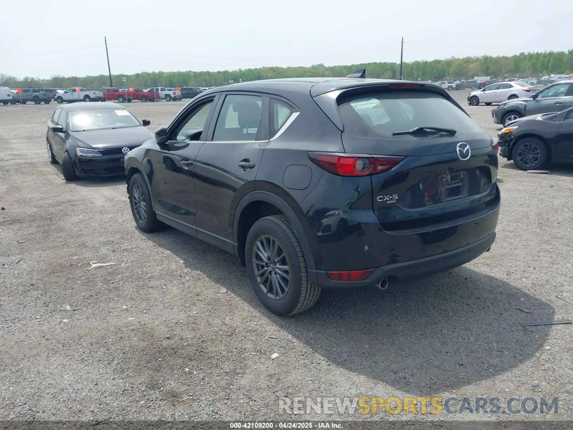 3 fotografías del automóvil dañado JM3KFBBMXM1332974 MAZDA CX-5 2021