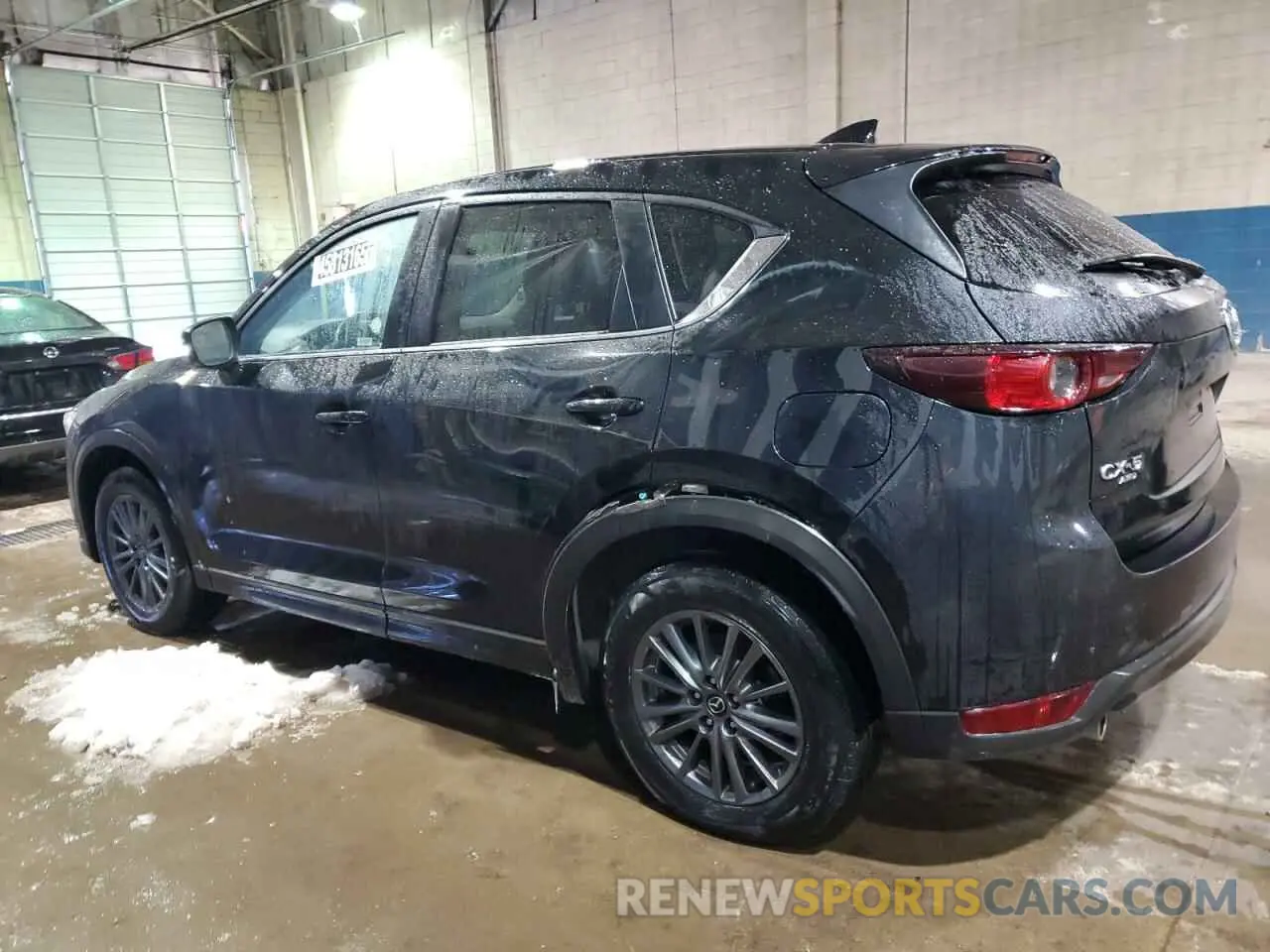 2 fotografías del automóvil dañado JM3KFBCM0M0337718 MAZDA CX-5 2021