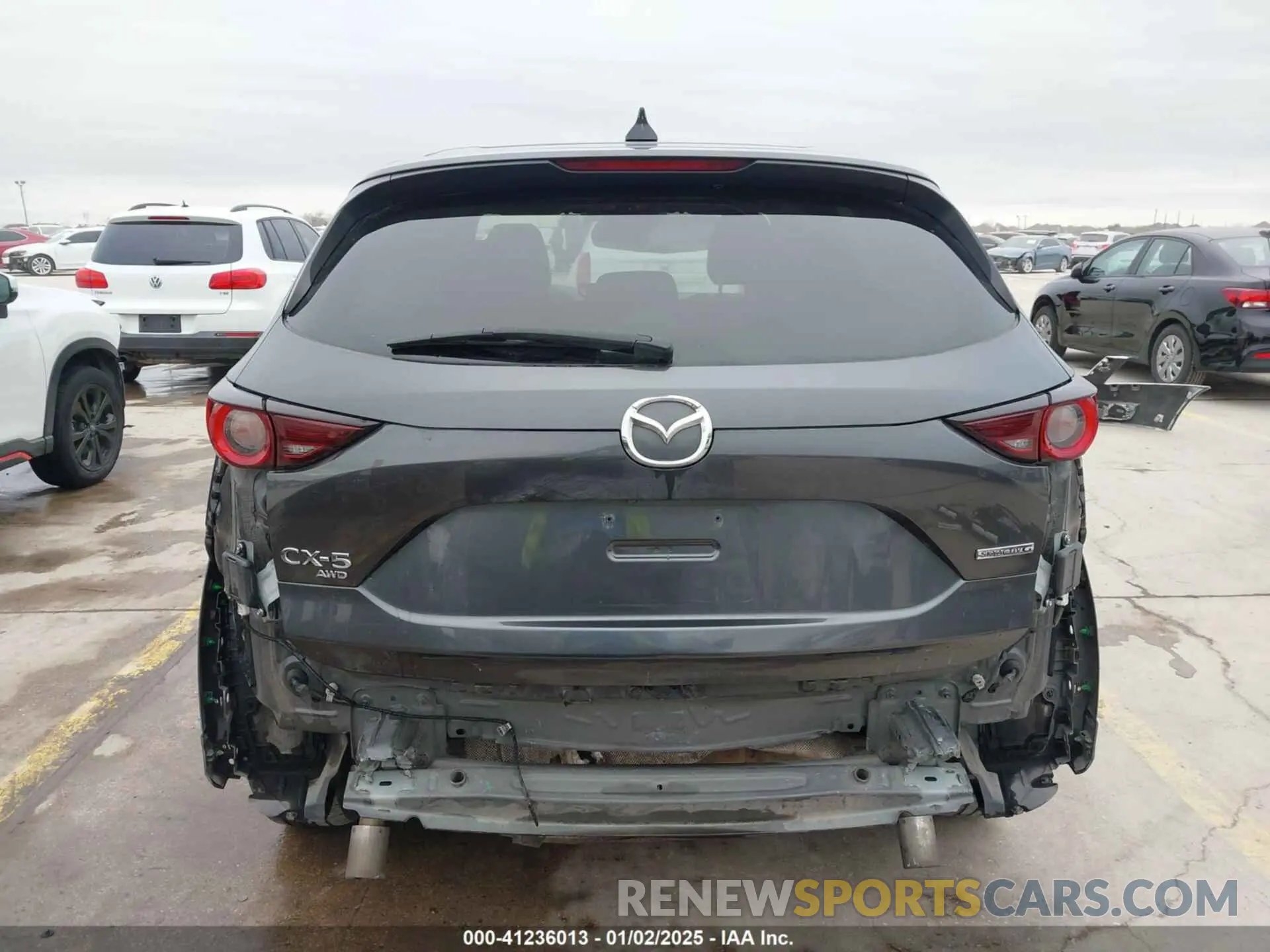 17 fotografías del automóvil dañado JM3KFBCM0M0342210 MAZDA CX-5 2021