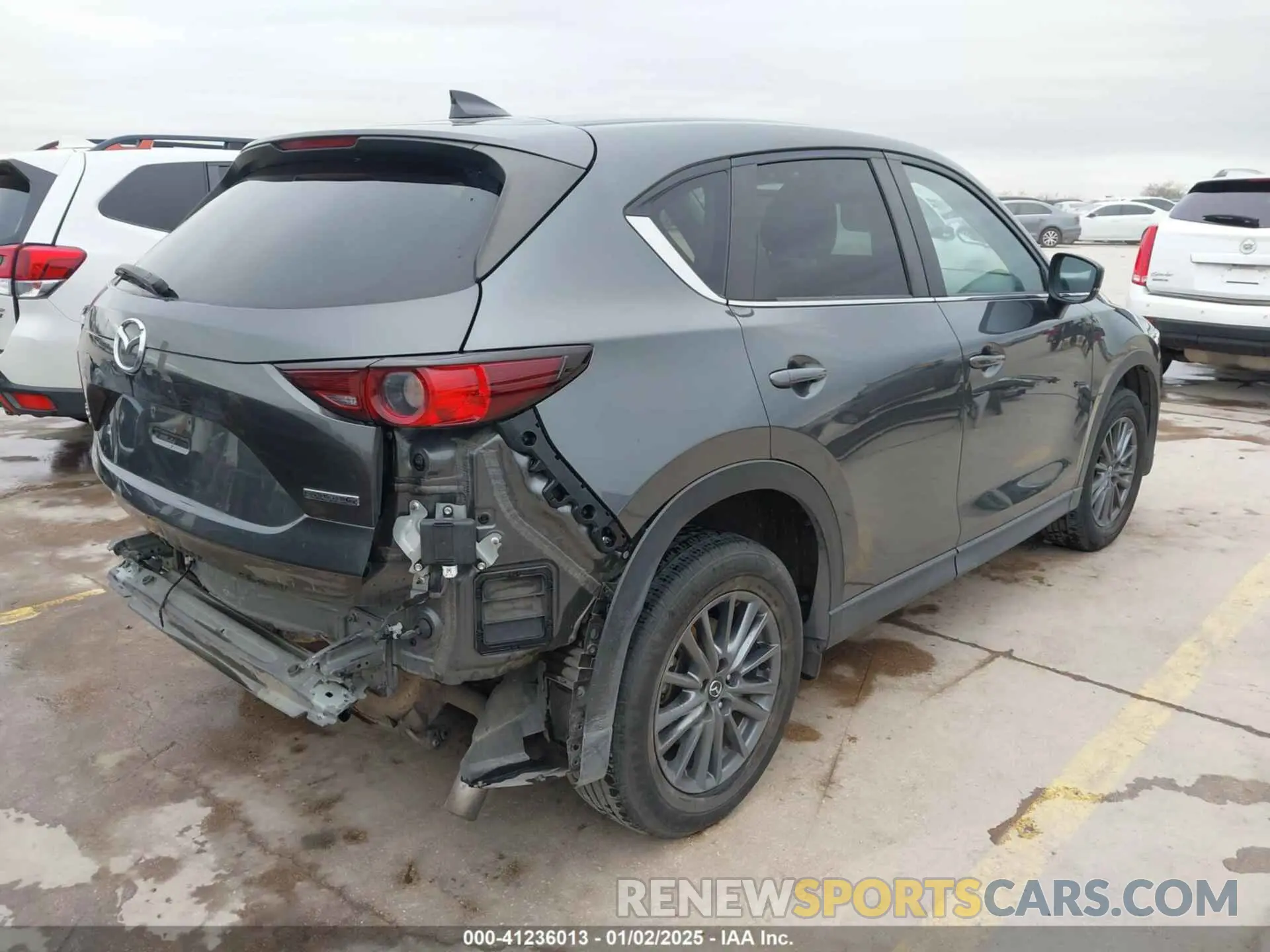 4 fotografías del automóvil dañado JM3KFBCM0M0342210 MAZDA CX-5 2021