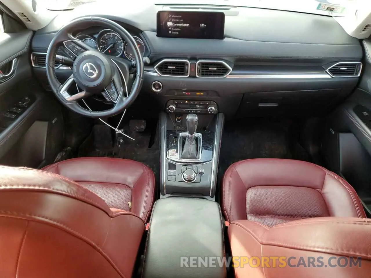 8 fotografías del automóvil dañado JM3KFBCM0M0395988 MAZDA CX-5 2021