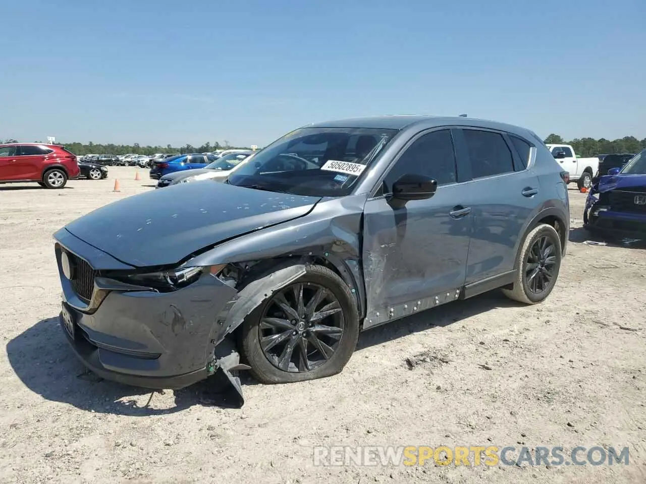 1 fotografías del automóvil dañado JM3KFBCM0M0482466 MAZDA CX-5 2021