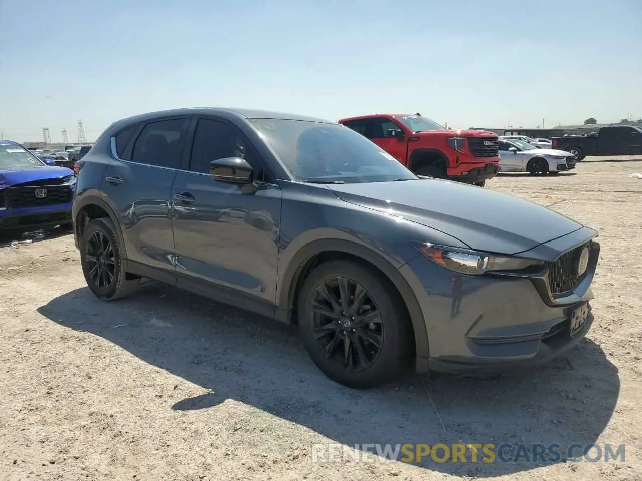 4 fotografías del automóvil dañado JM3KFBCM0M0482466 MAZDA CX-5 2021