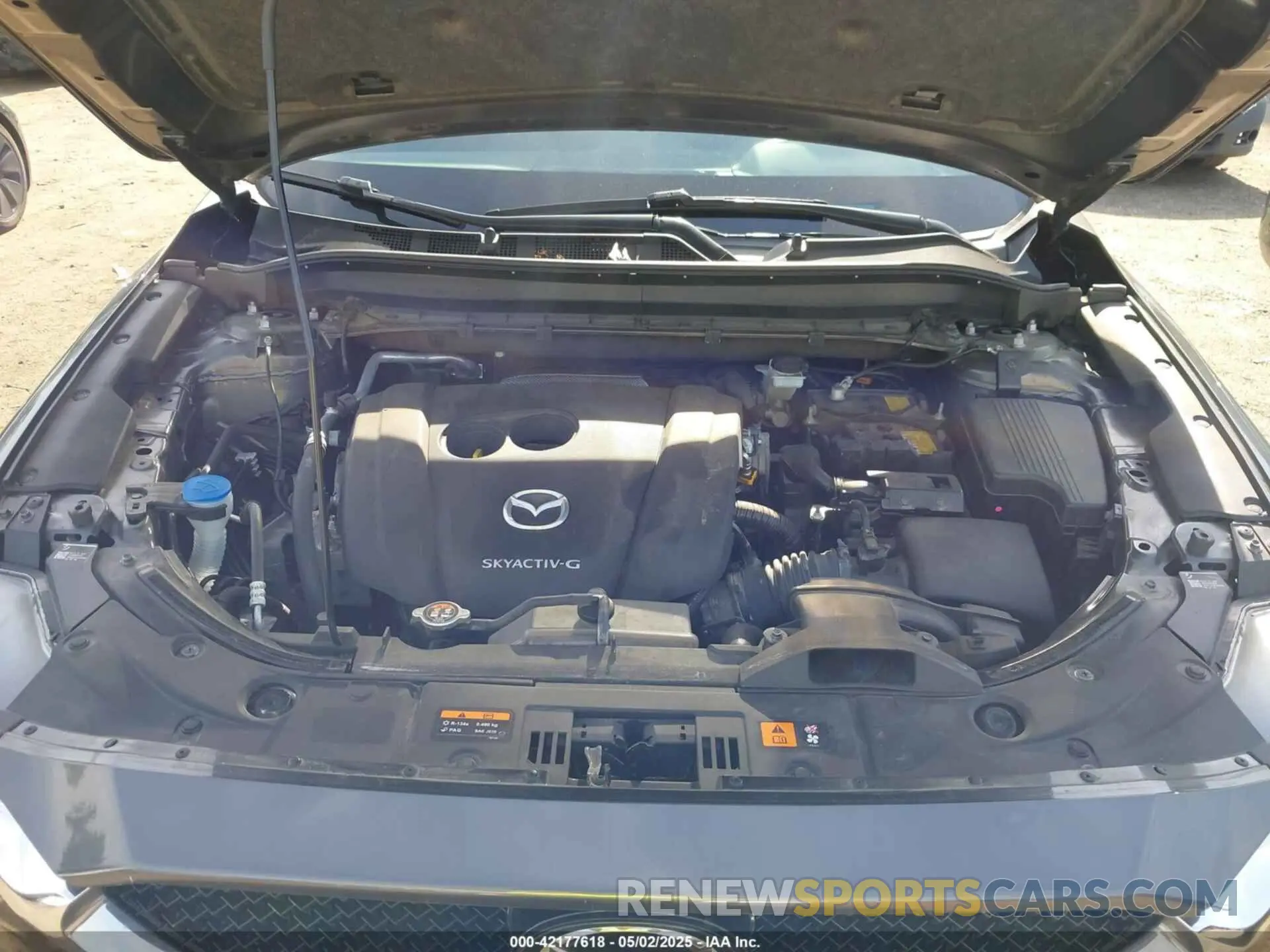 10 fotografías del automóvil dañado JM3KFBCM0M1327359 MAZDA CX-5 2021
