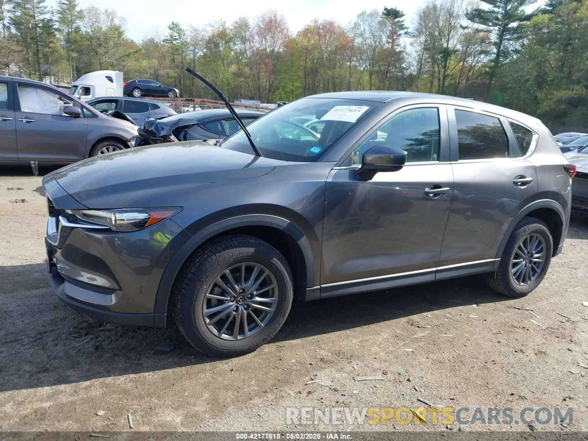 14 fotografías del automóvil dañado JM3KFBCM0M1327359 MAZDA CX-5 2021