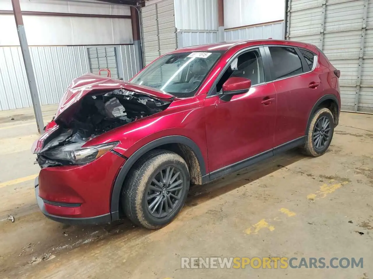 1 fotografías del automóvil dañado JM3KFBCM0M1353556 MAZDA CX-5 2021