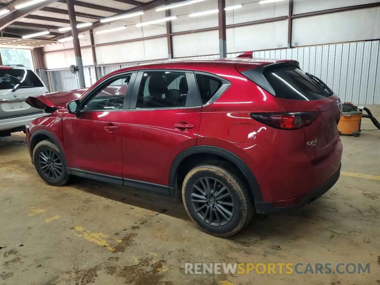 2 fotografías del automóvil dañado JM3KFBCM0M1353556 MAZDA CX-5 2021