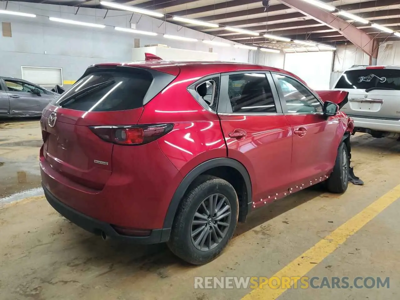 3 fotografías del automóvil dañado JM3KFBCM0M1353556 MAZDA CX-5 2021