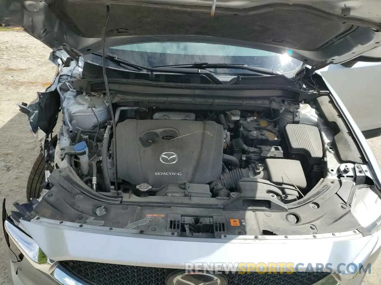 12 fotografías del automóvil dañado JM3KFBCM1M0343804 MAZDA CX-5 2021