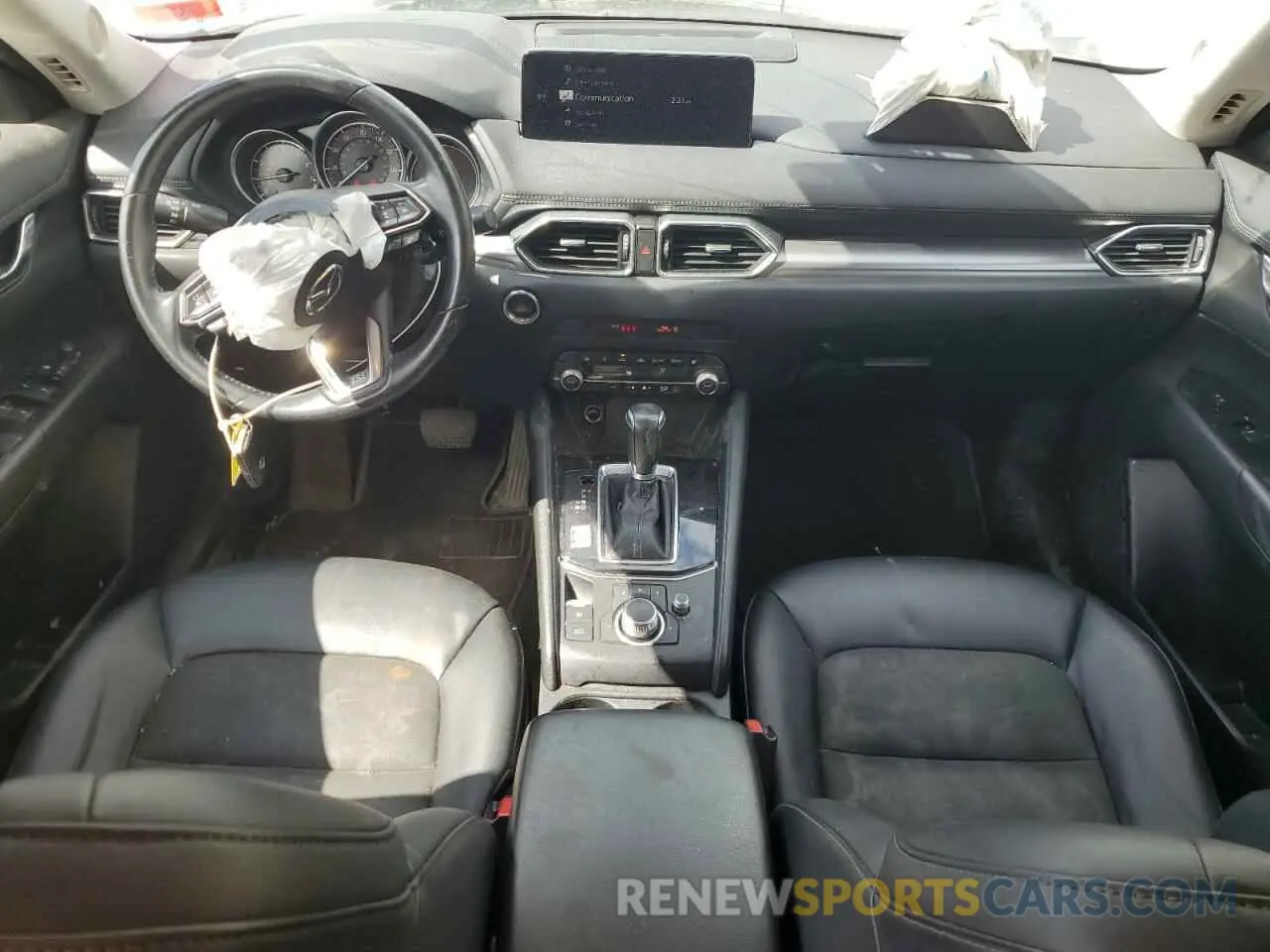 8 fotografías del automóvil dañado JM3KFBCM1M0343804 MAZDA CX-5 2021