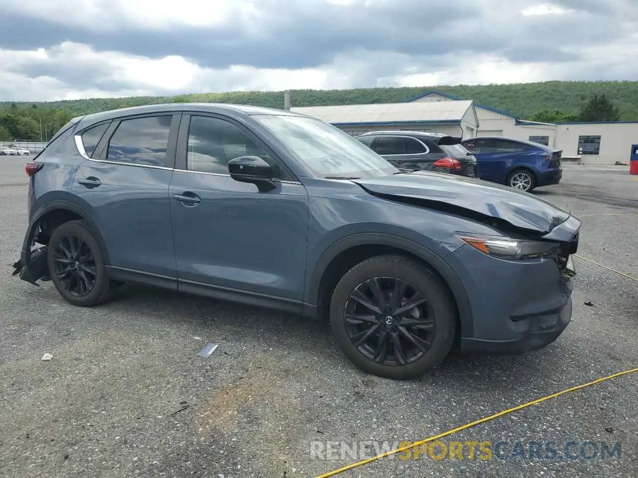 4 fotografías del automóvil dañado JM3KFBCM1M0433132 MAZDA CX-5 2021