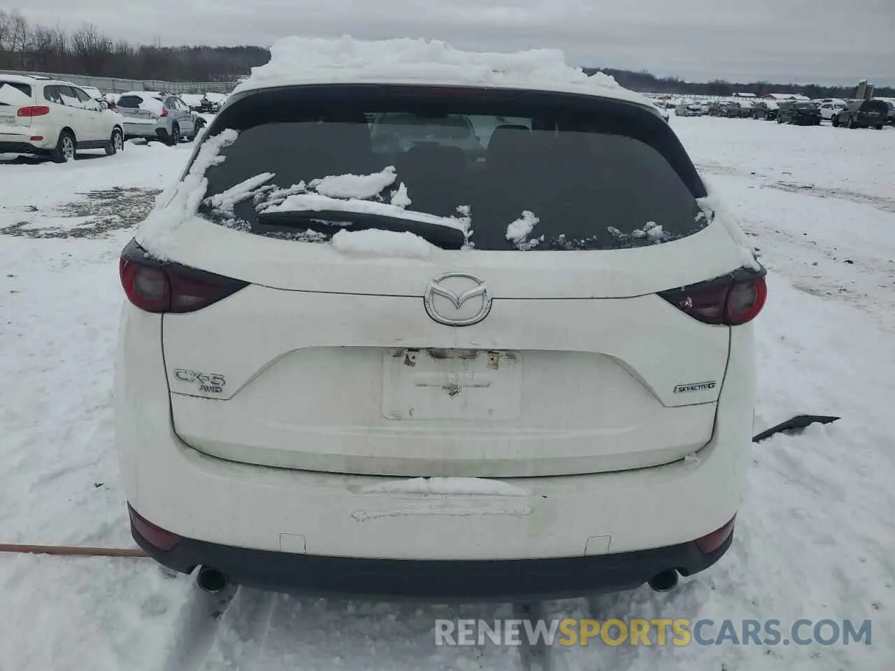 6 fotografías del automóvil dañado JM3KFBCM1M0480550 MAZDA CX-5 2021