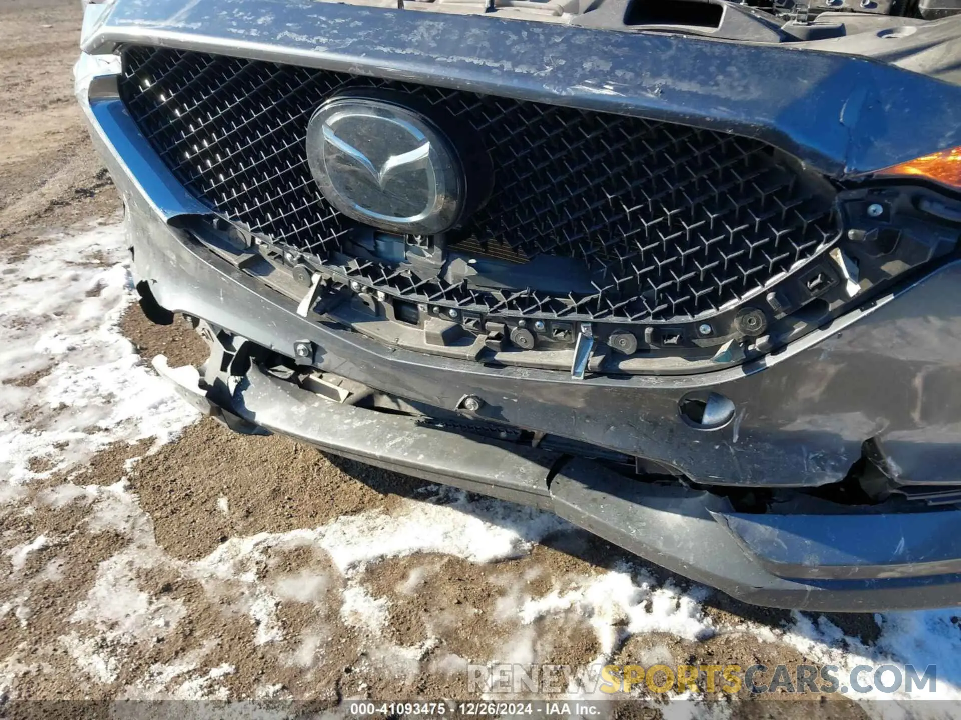 6 fotografías del automóvil dañado JM3KFBCM1M0493766 MAZDA CX-5 2021