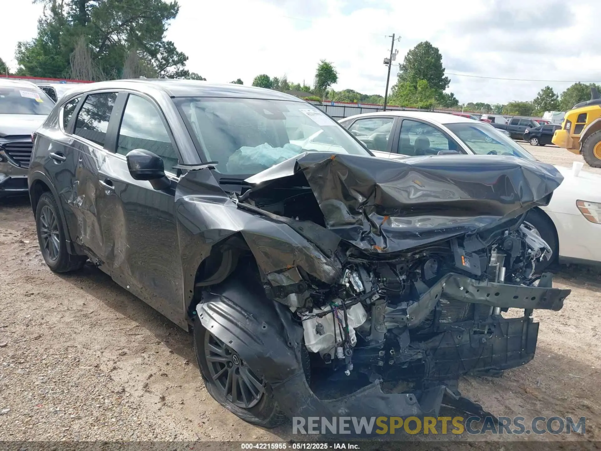 6 fotografías del automóvil dañado JM3KFBCM1M0496957 MAZDA CX-5 2021