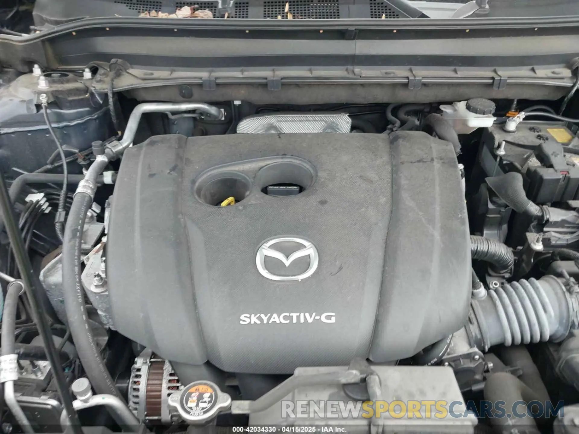 10 fotografías del automóvil dañado JM3KFBCM1M1336457 MAZDA CX-5 2021