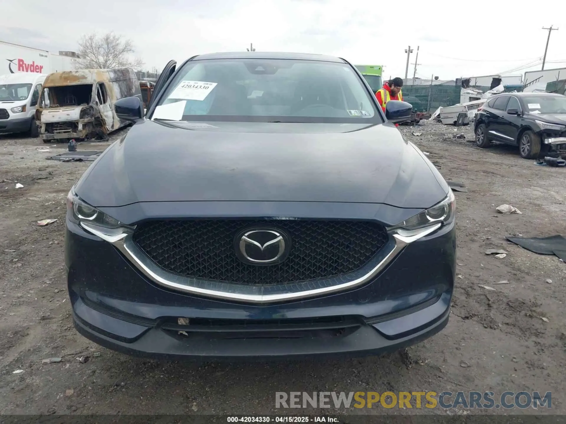 11 fotografías del automóvil dañado JM3KFBCM1M1336457 MAZDA CX-5 2021