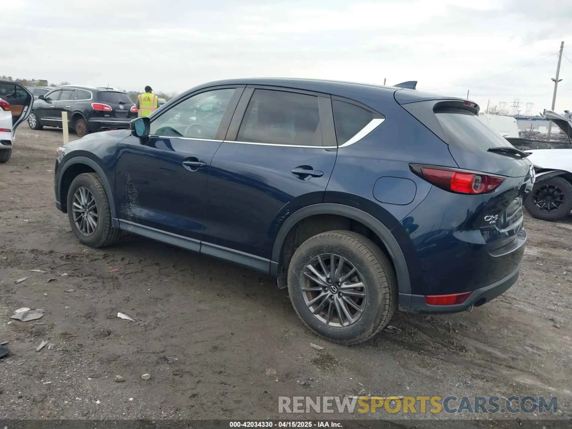 3 fotografías del automóvil dañado JM3KFBCM1M1336457 MAZDA CX-5 2021