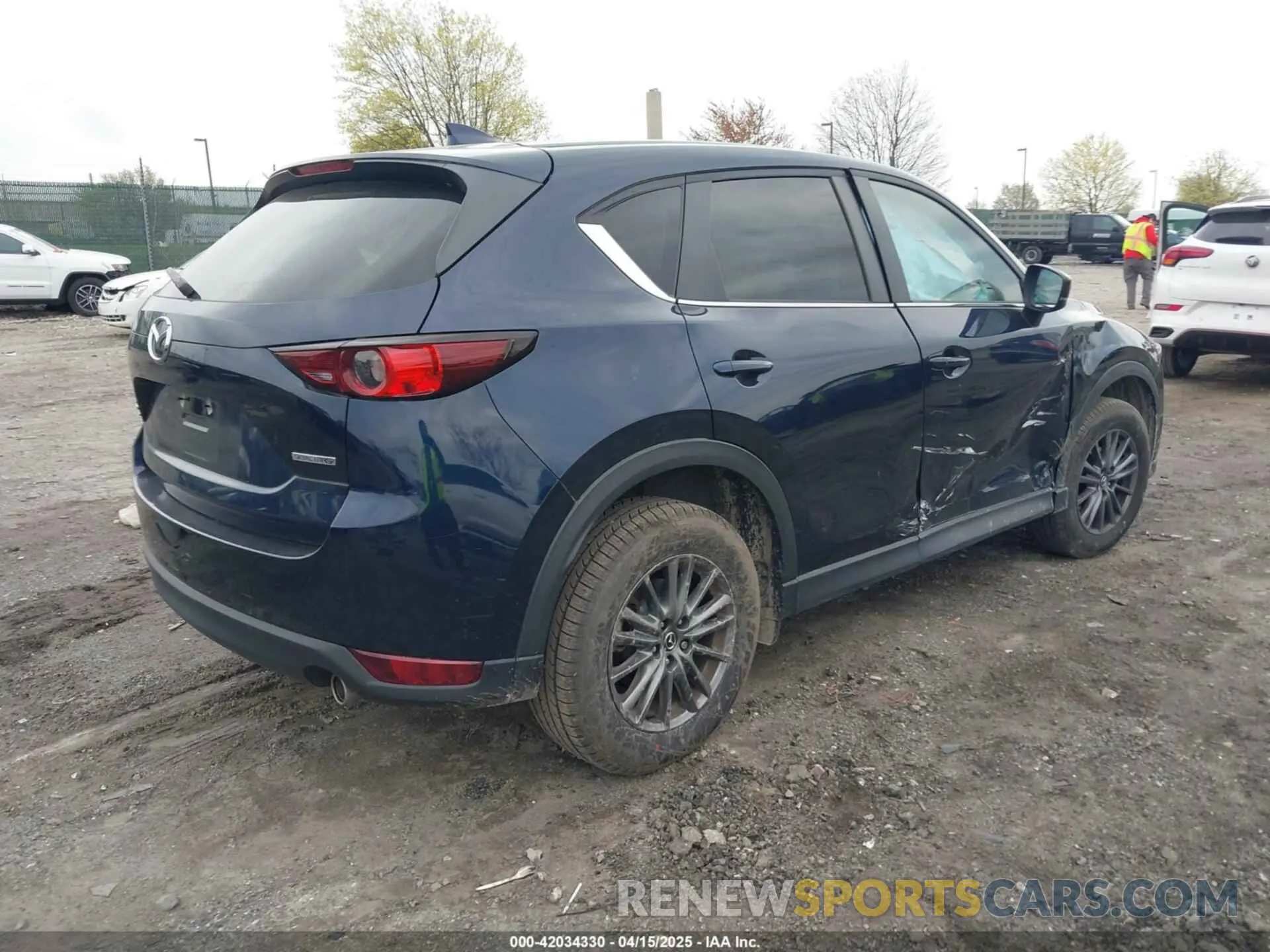 4 fotografías del automóvil dañado JM3KFBCM1M1336457 MAZDA CX-5 2021