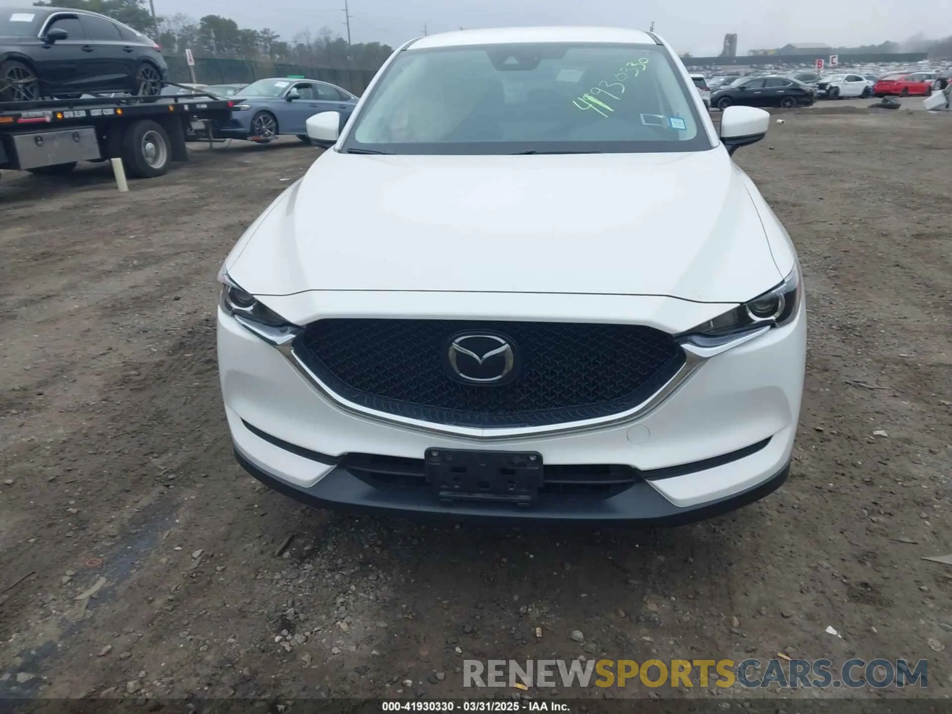 12 fotografías del automóvil dañado JM3KFBCM1M1446313 MAZDA CX-5 2021