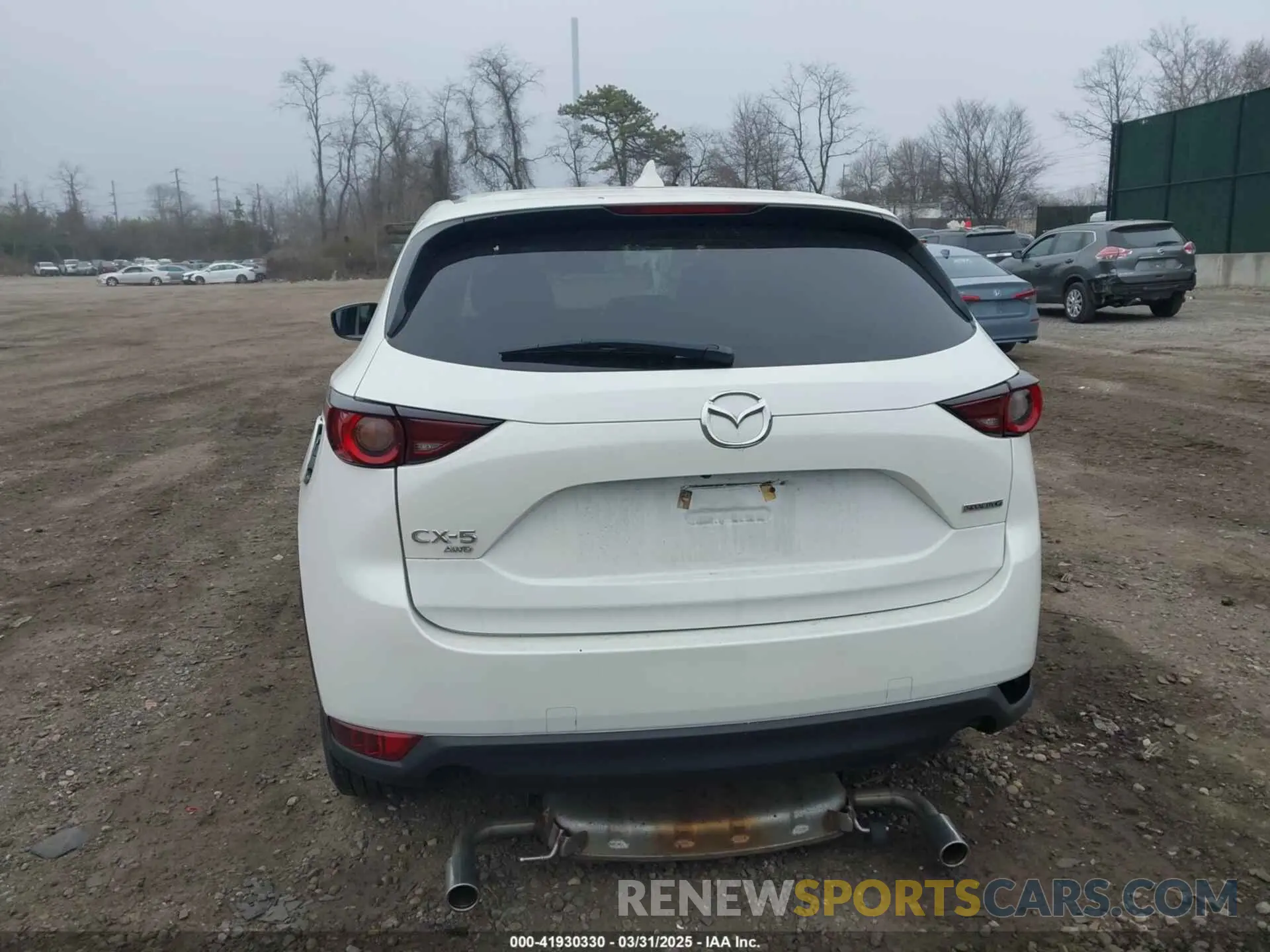 16 fotografías del automóvil dañado JM3KFBCM1M1446313 MAZDA CX-5 2021