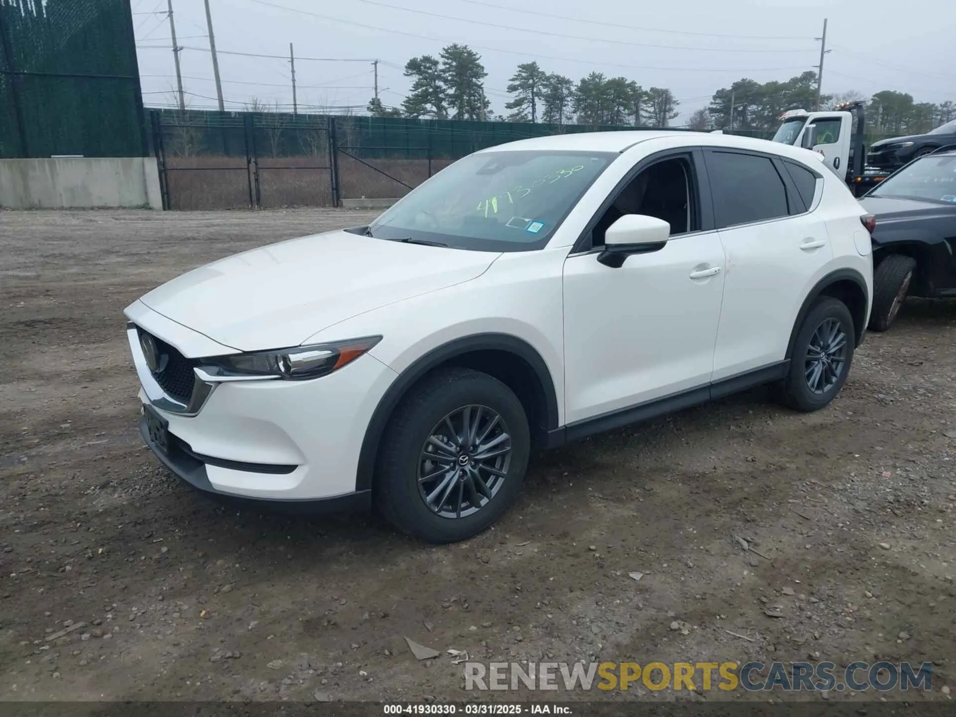 2 fotografías del automóvil dañado JM3KFBCM1M1446313 MAZDA CX-5 2021