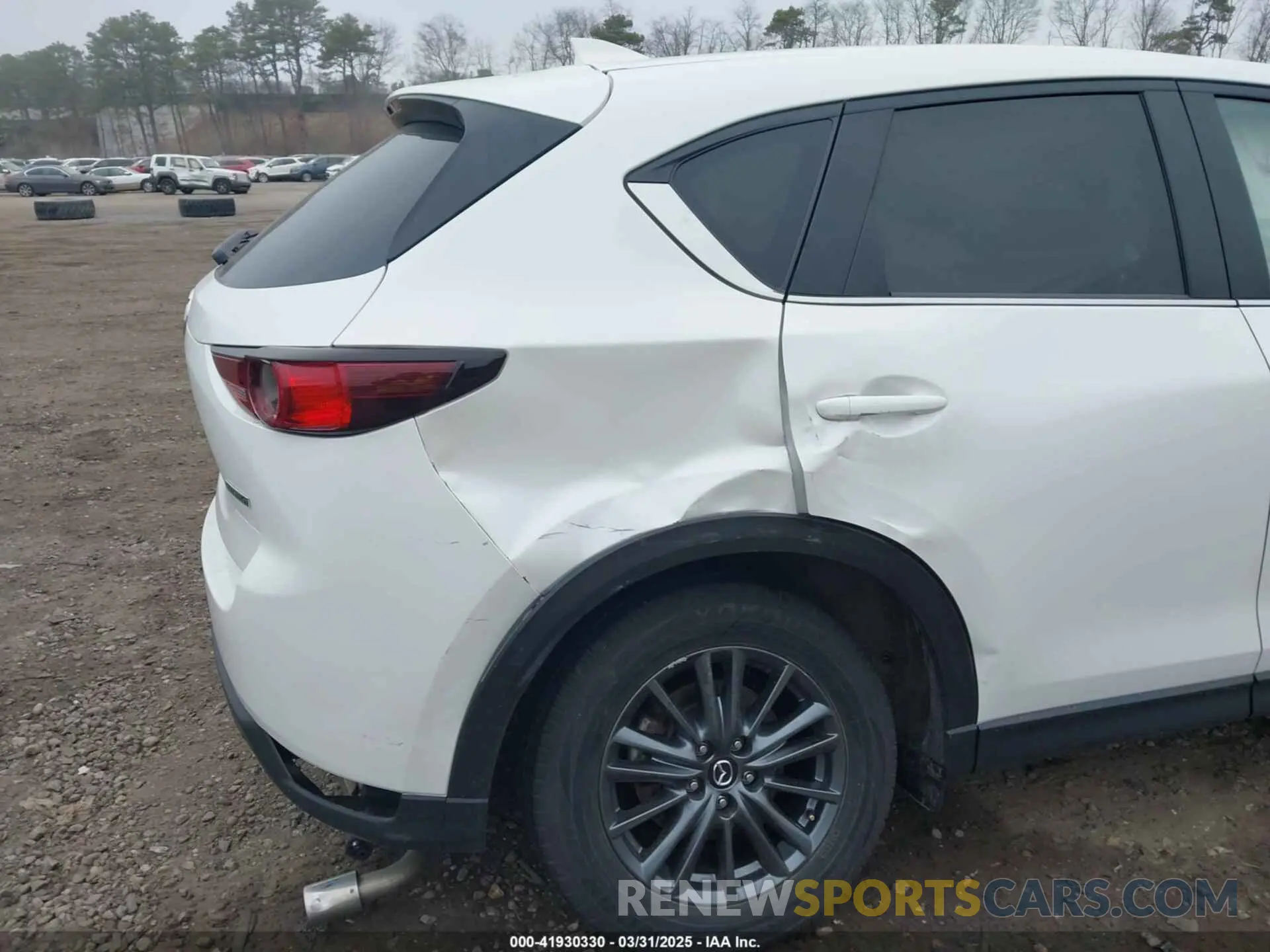 6 fotografías del automóvil dañado JM3KFBCM1M1446313 MAZDA CX-5 2021