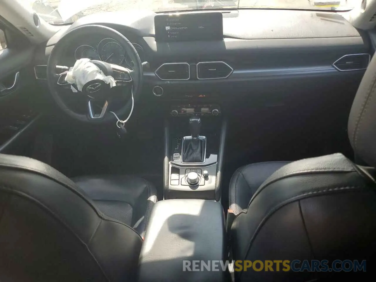 8 fotografías del automóvil dañado JM3KFBCM1M1491946 MAZDA CX-5 2021