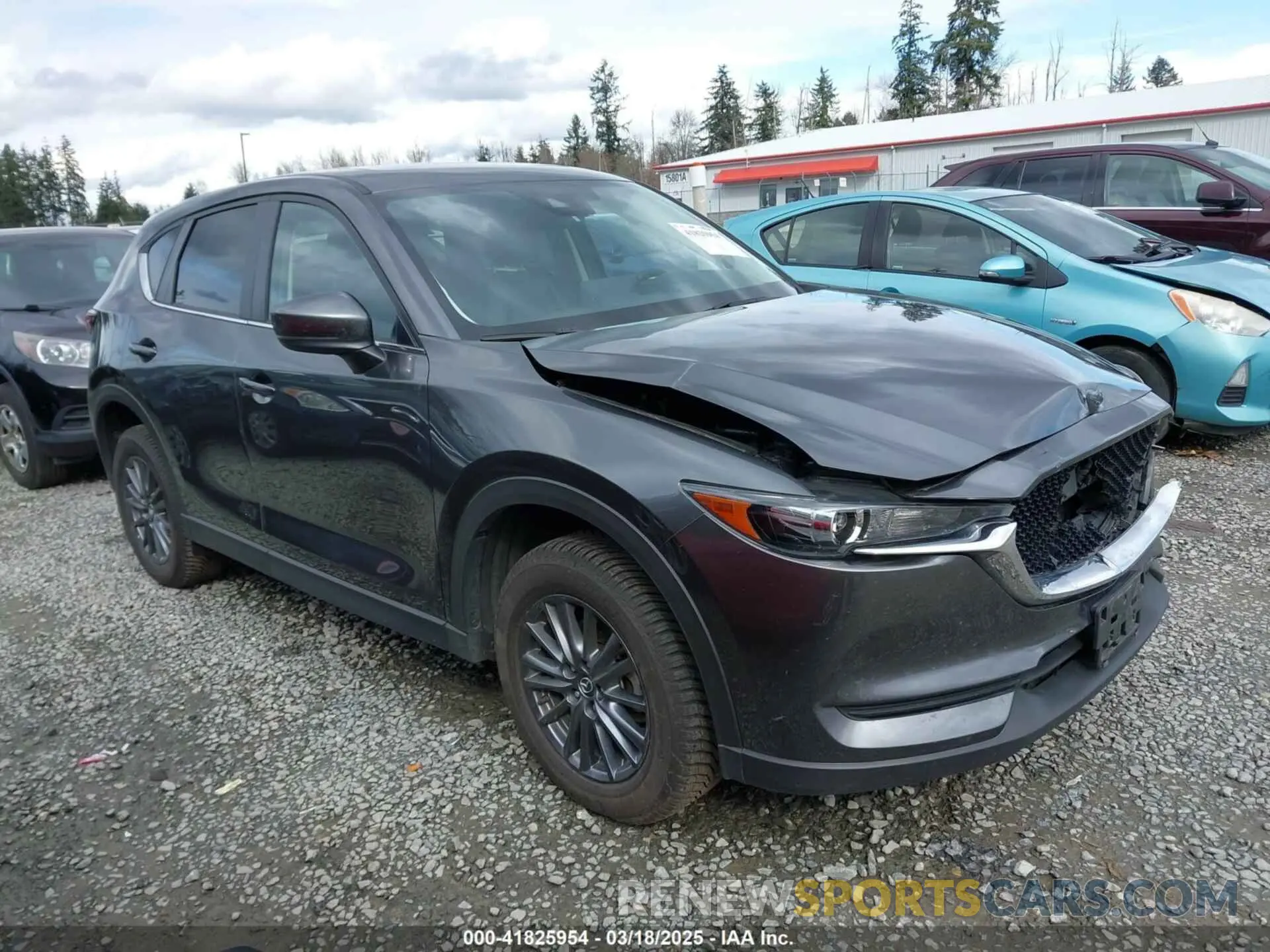 13 fotografías del automóvil dañado JM3KFBCM2M0484011 MAZDA CX-5 2021