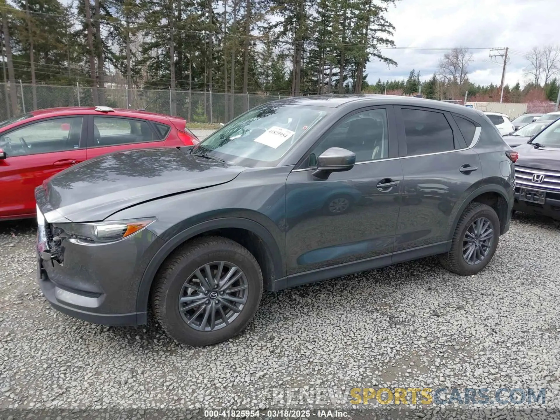 14 fotografías del automóvil dañado JM3KFBCM2M0484011 MAZDA CX-5 2021