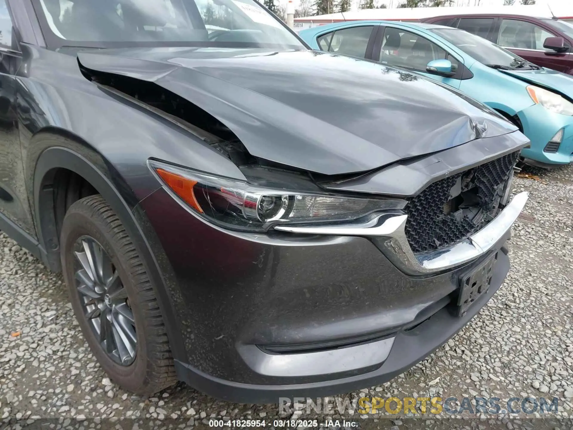 6 fotografías del automóvil dañado JM3KFBCM2M0484011 MAZDA CX-5 2021