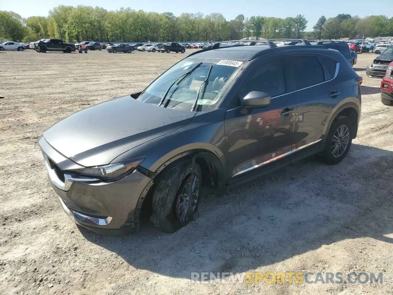 1 fotografías del automóvil dañado JM3KFBCM2M0496983 MAZDA CX-5 2021