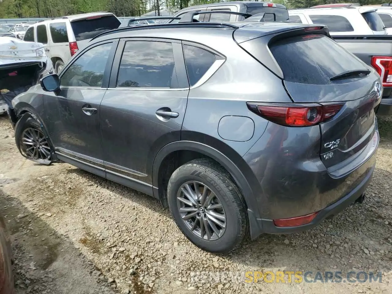 2 fotografías del automóvil dañado JM3KFBCM2M0496983 MAZDA CX-5 2021