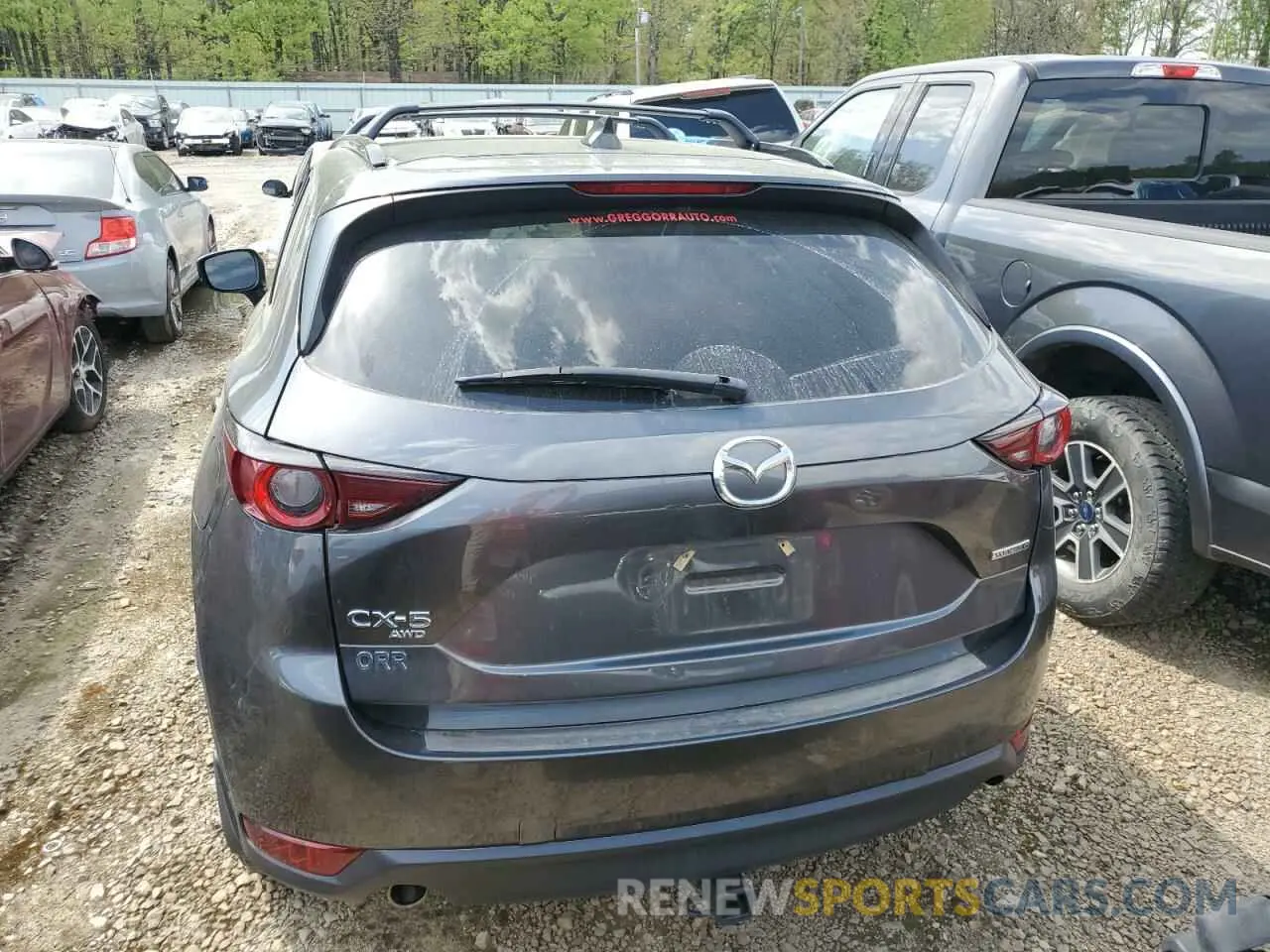 6 fotografías del automóvil dañado JM3KFBCM2M0496983 MAZDA CX-5 2021
