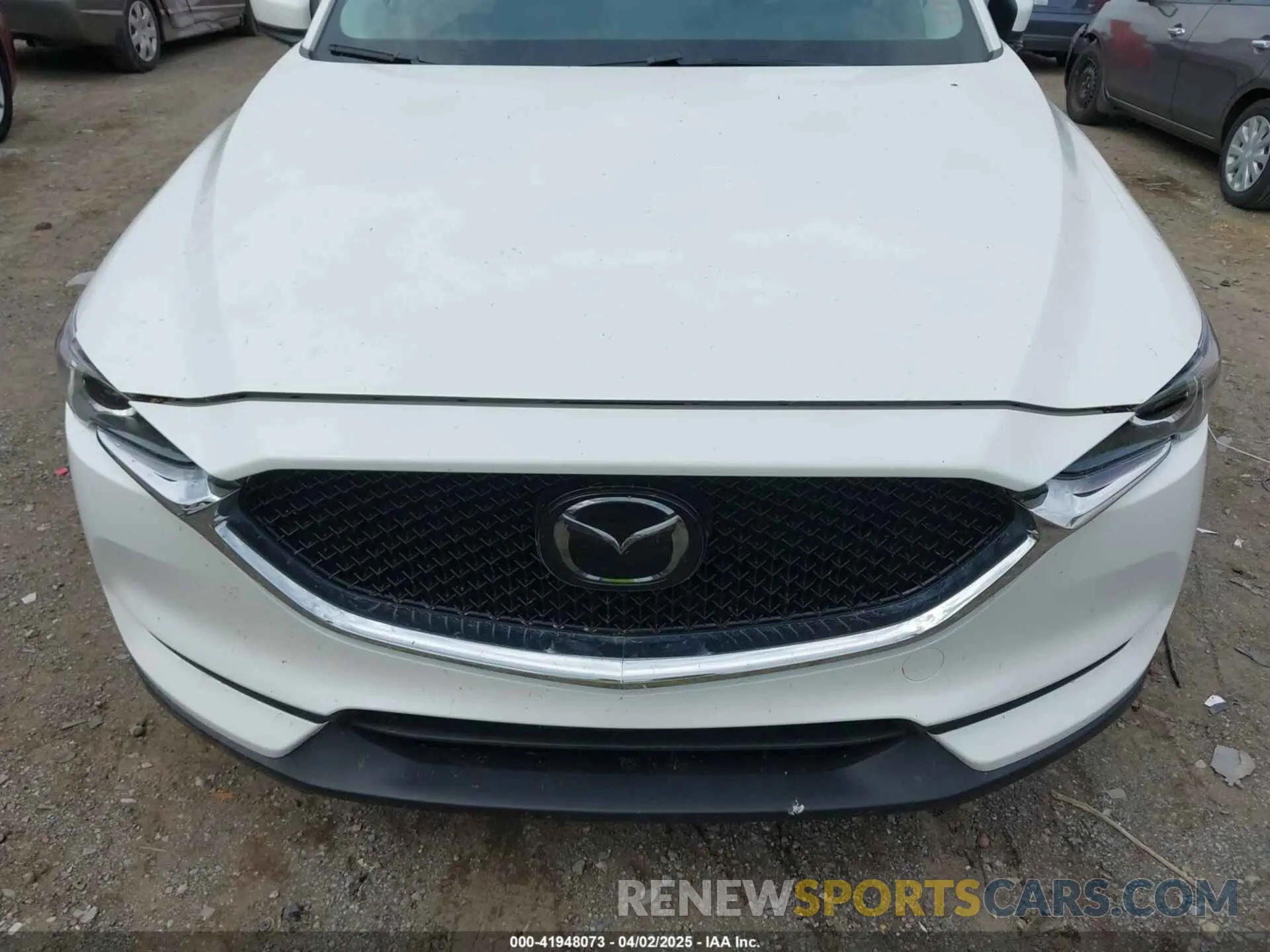 12 fotografías del automóvil dañado JM3KFBCM2M1395663 MAZDA CX-5 2021