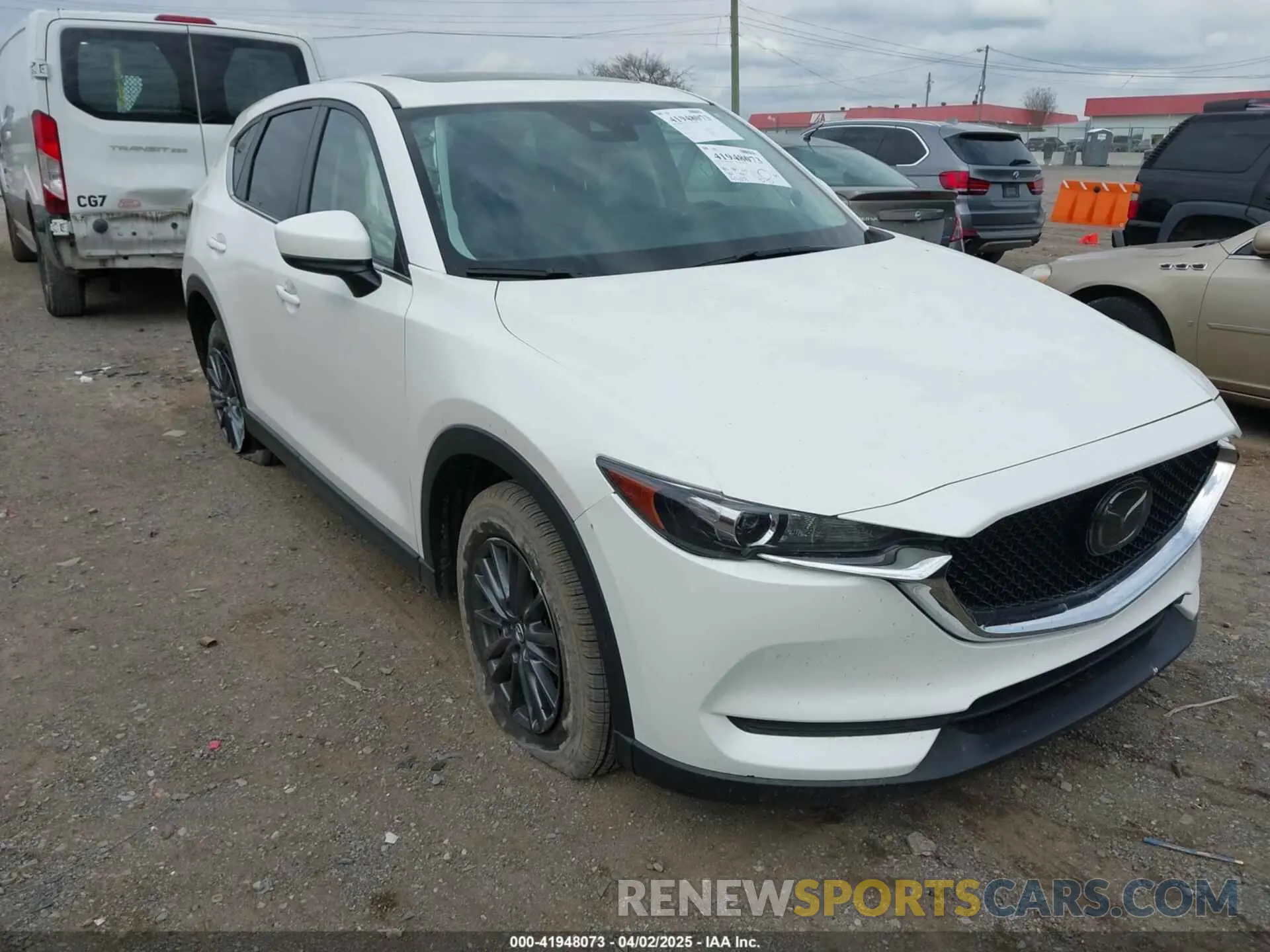 17 fotografías del automóvil dañado JM3KFBCM2M1395663 MAZDA CX-5 2021