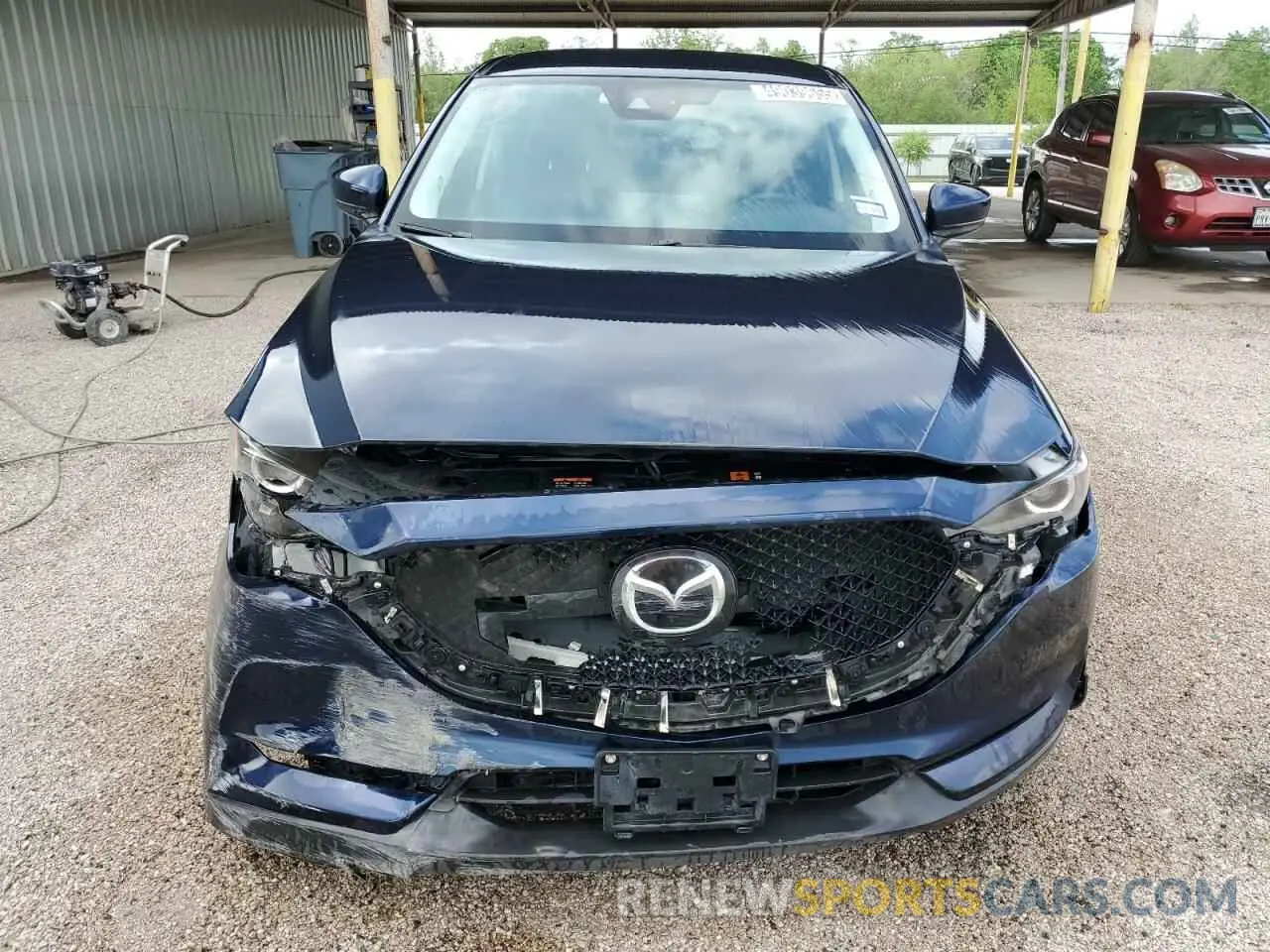 5 fotografías del automóvil dañado JM3KFBCM2M1498162 MAZDA CX-5 2021