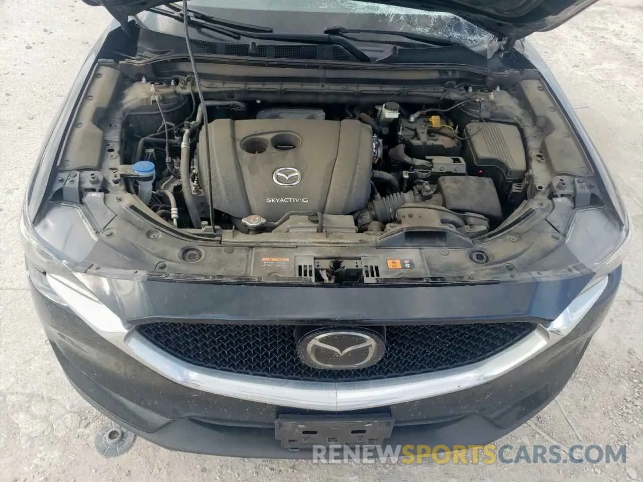 11 fotografías del automóvil dañado JM3KFBCM2M1499585 MAZDA CX-5 2021