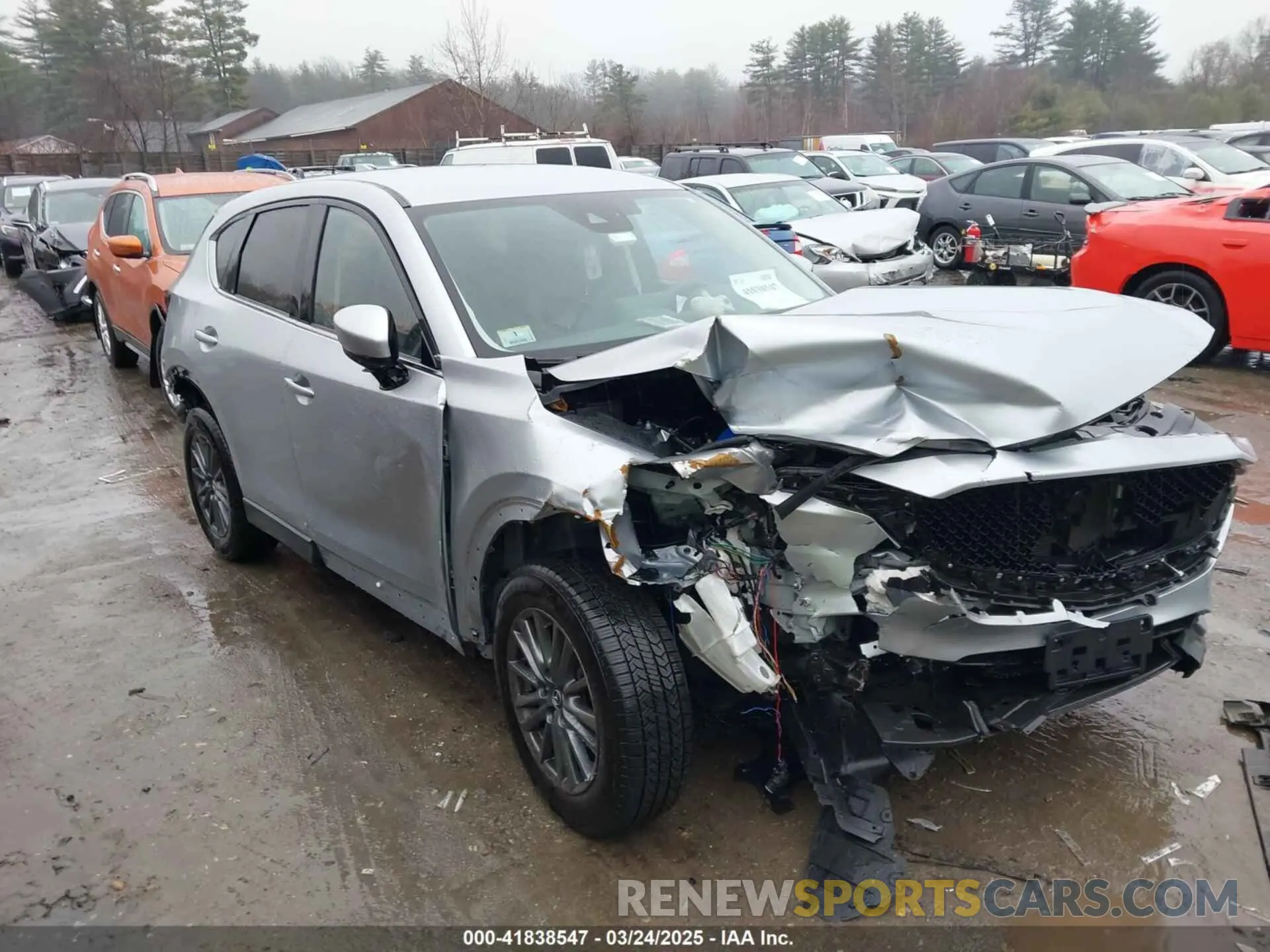 1 fotografías del automóvil dañado JM3KFBCM3M0301019 MAZDA CX-5 2021