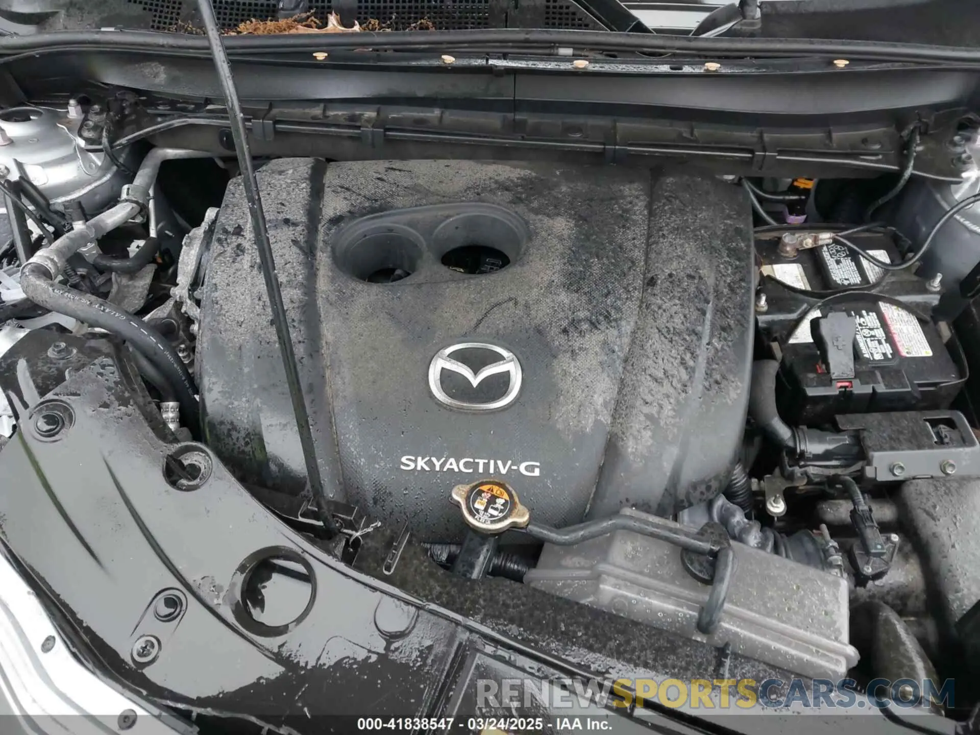 10 fotografías del automóvil dañado JM3KFBCM3M0301019 MAZDA CX-5 2021