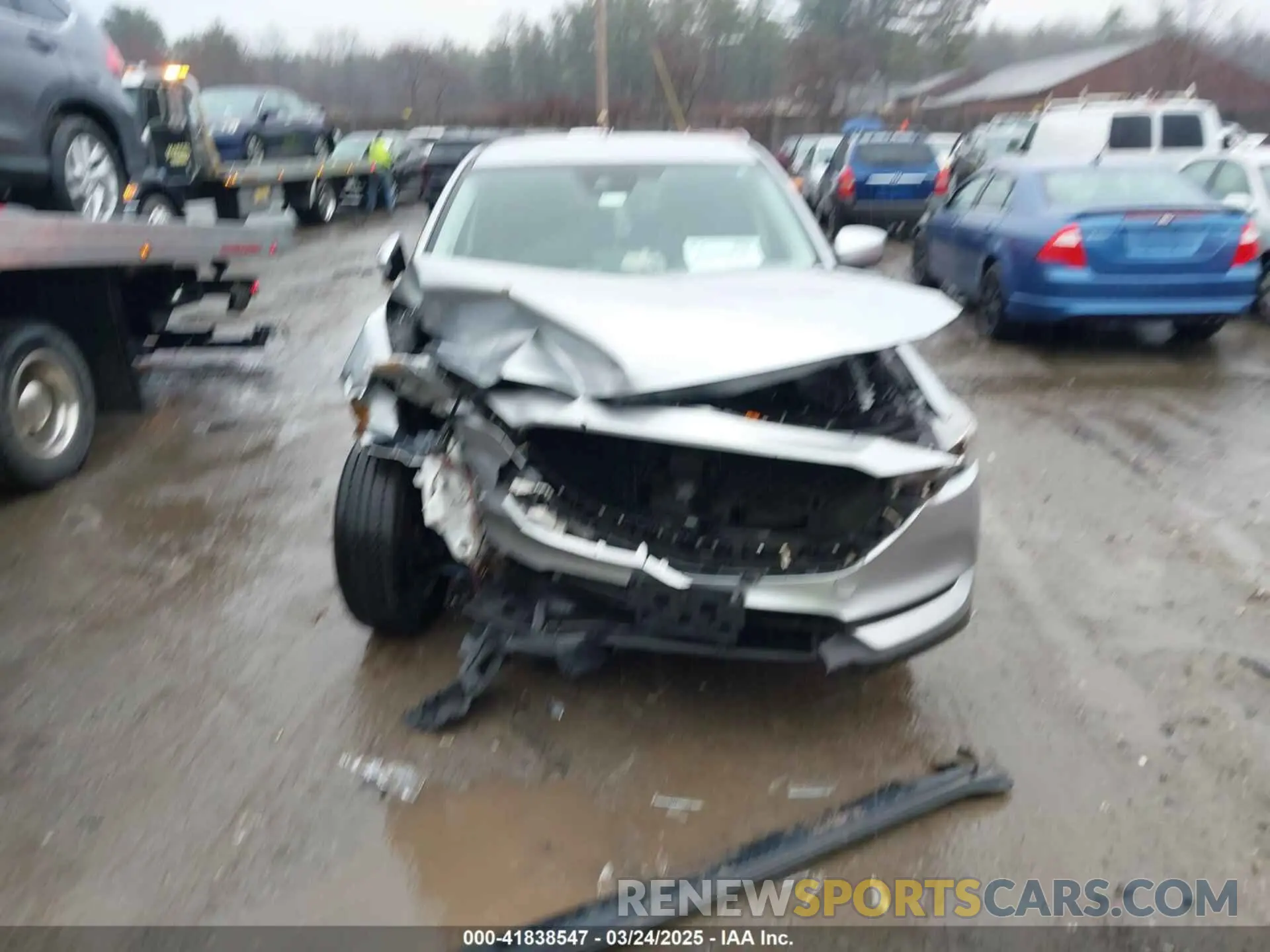 12 fotografías del automóvil dañado JM3KFBCM3M0301019 MAZDA CX-5 2021