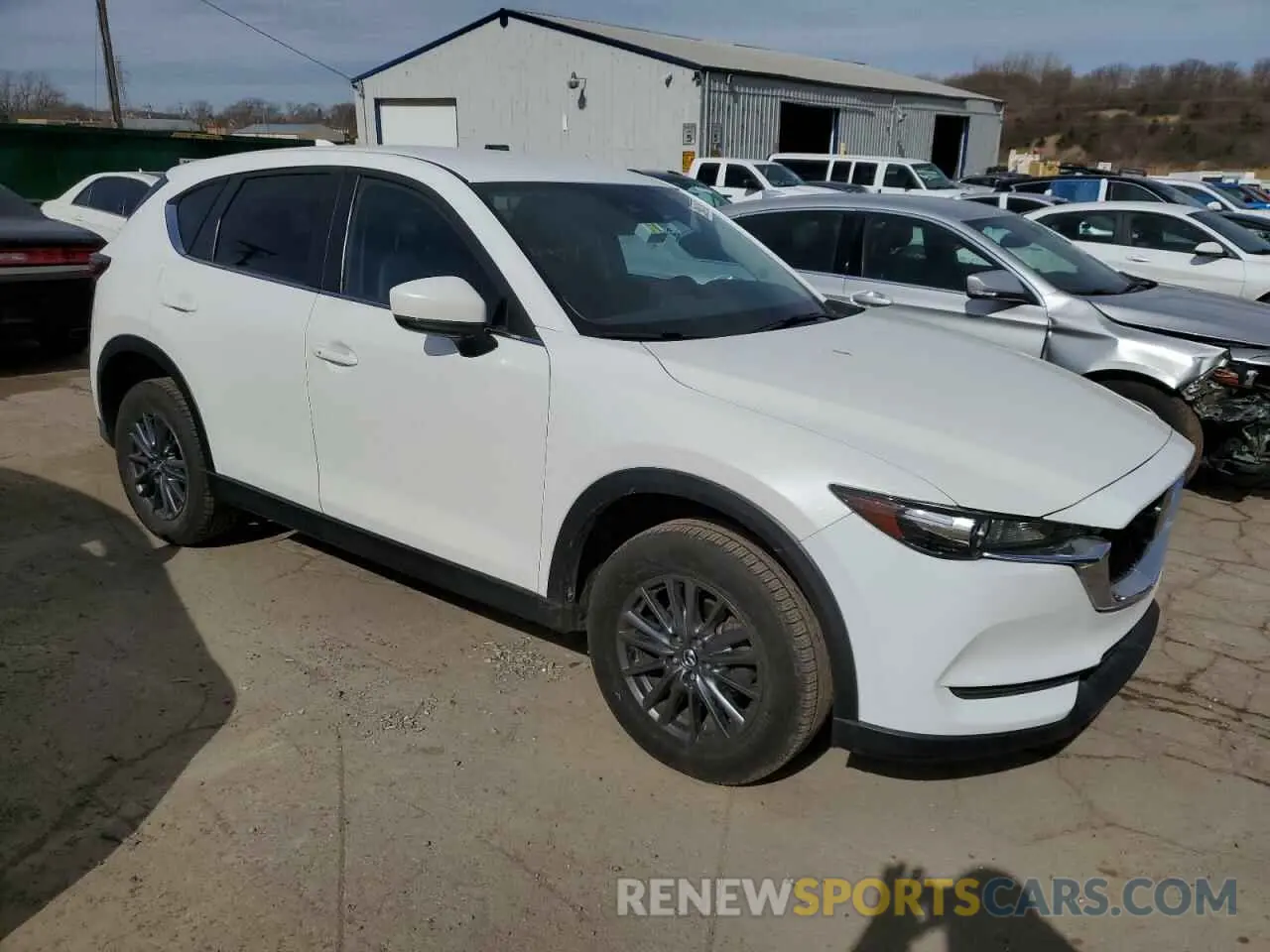 4 fotografías del automóvil dañado JM3KFBCM3M0336112 MAZDA CX-5 2021