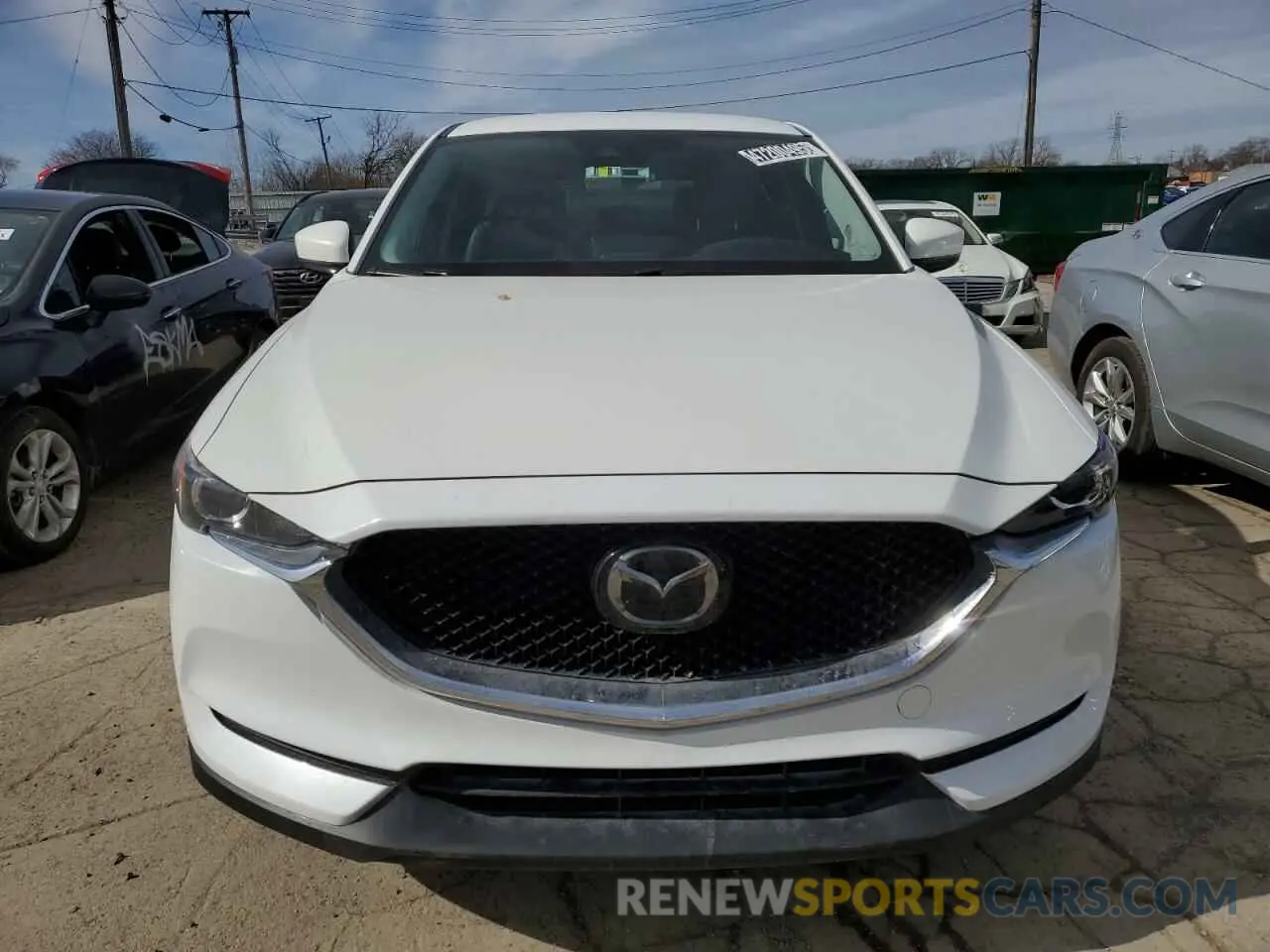 5 fotografías del automóvil dañado JM3KFBCM3M0336112 MAZDA CX-5 2021