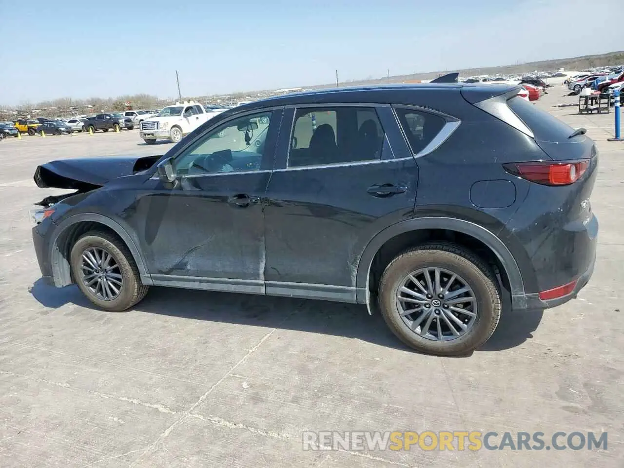 2 fotografías del automóvil dañado JM3KFBCM3M0343447 MAZDA CX-5 2021