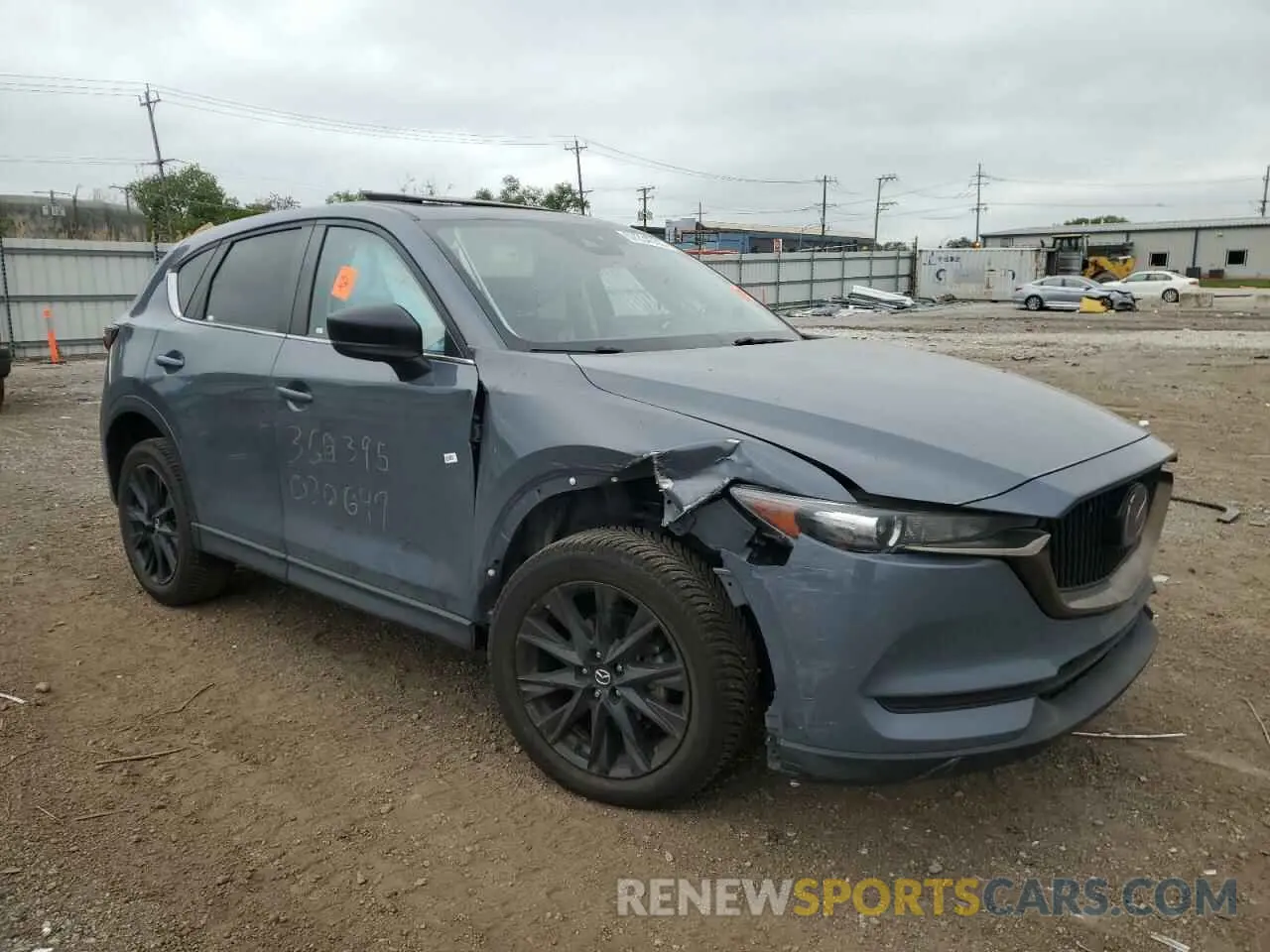 4 fotografías del automóvil dañado JM3KFBCM3M0368395 MAZDA CX-5 2021