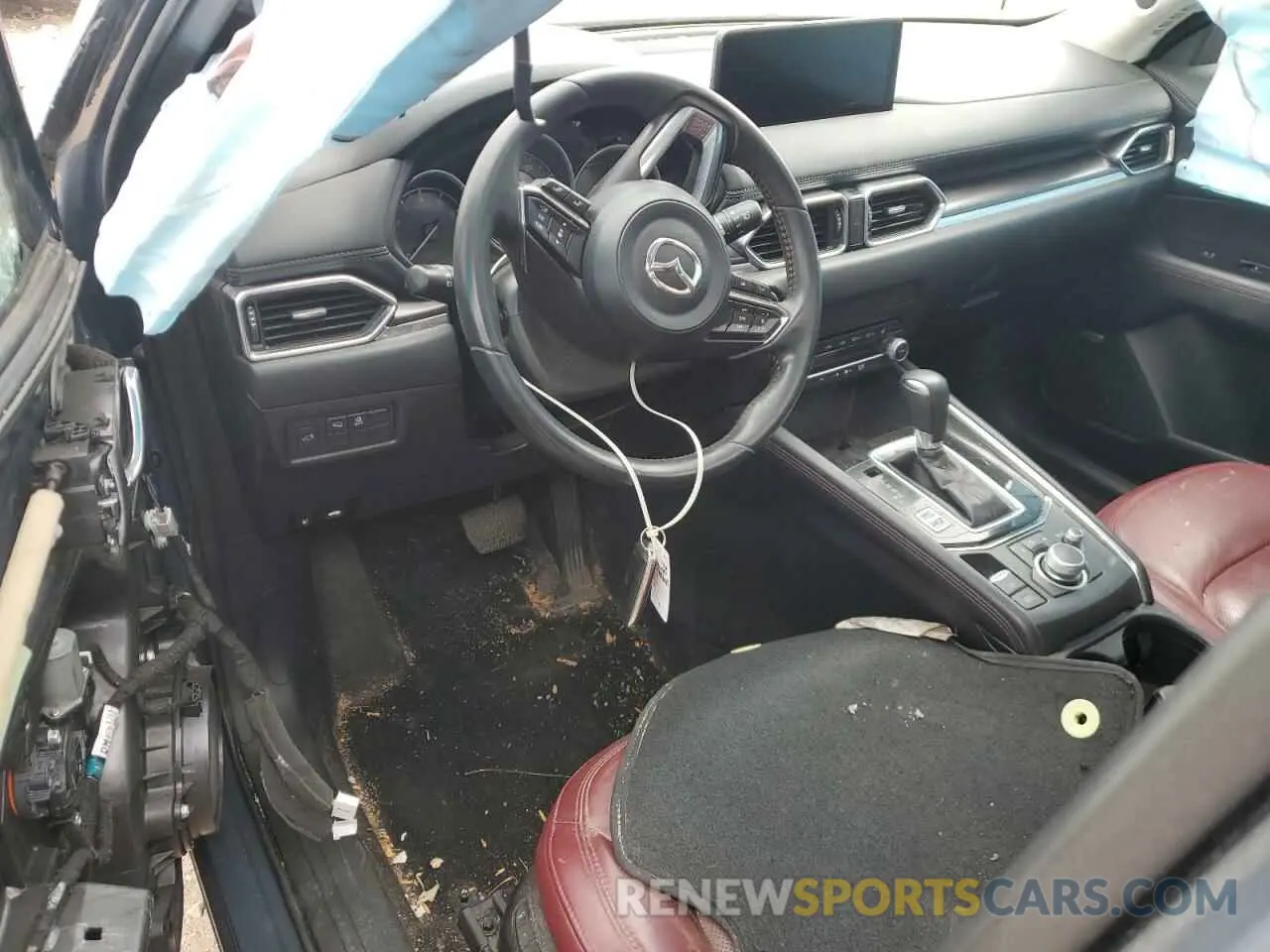 8 fotografías del automóvil dañado JM3KFBCM3M0368395 MAZDA CX-5 2021