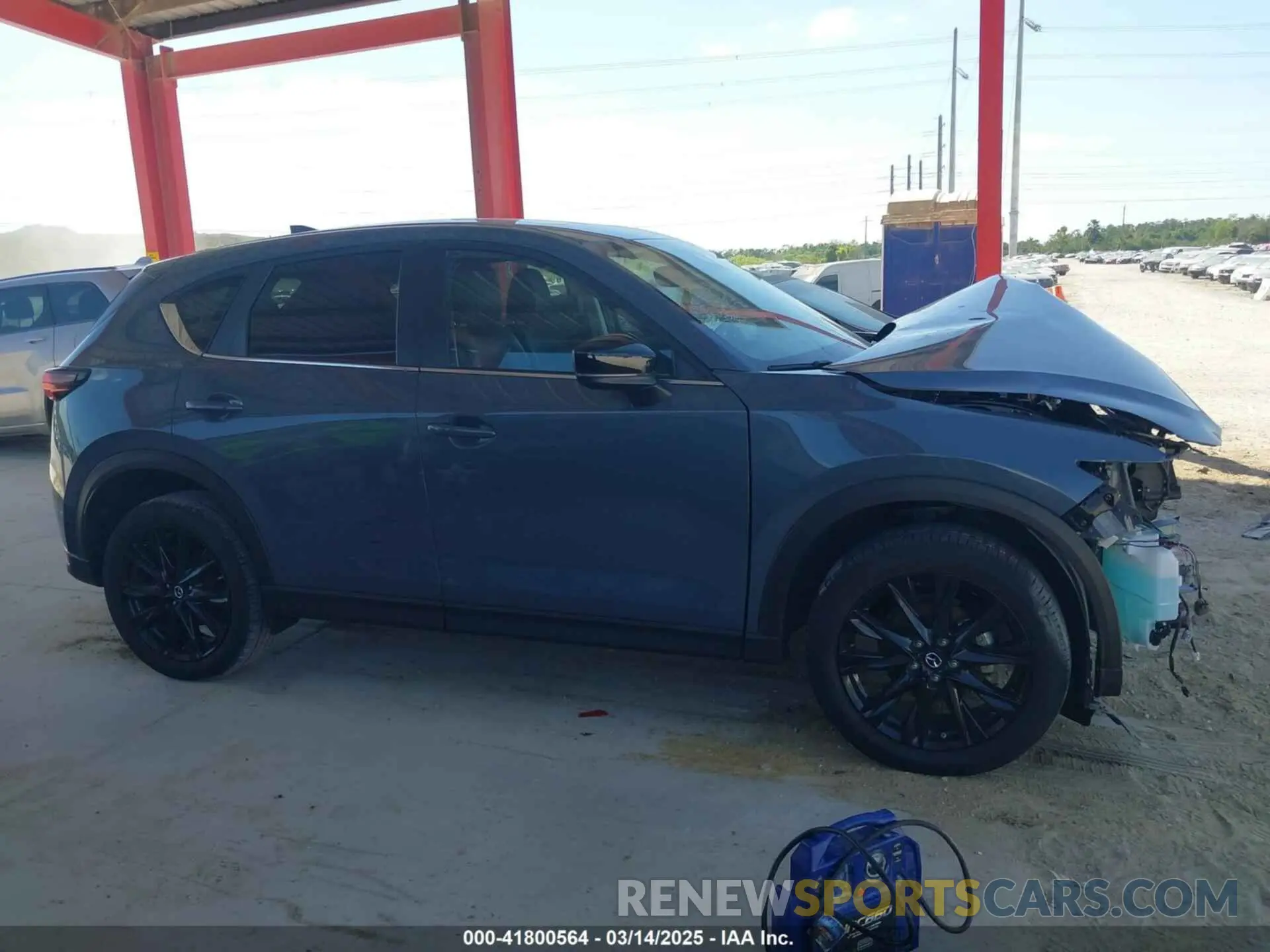 14 fotografías del automóvil dañado JM3KFBCM3M0406787 MAZDA CX-5 2021