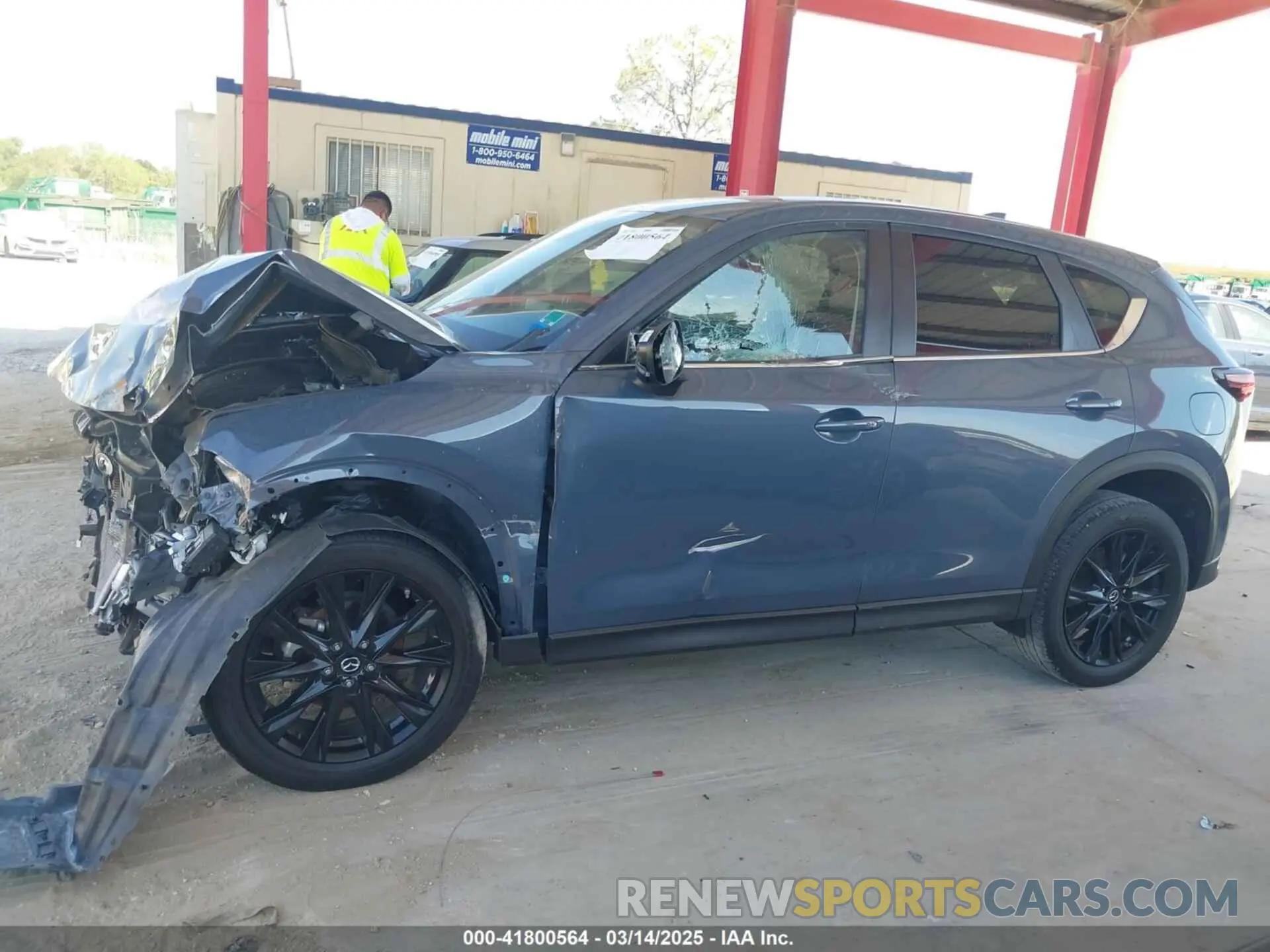 15 fotografías del automóvil dañado JM3KFBCM3M0406787 MAZDA CX-5 2021