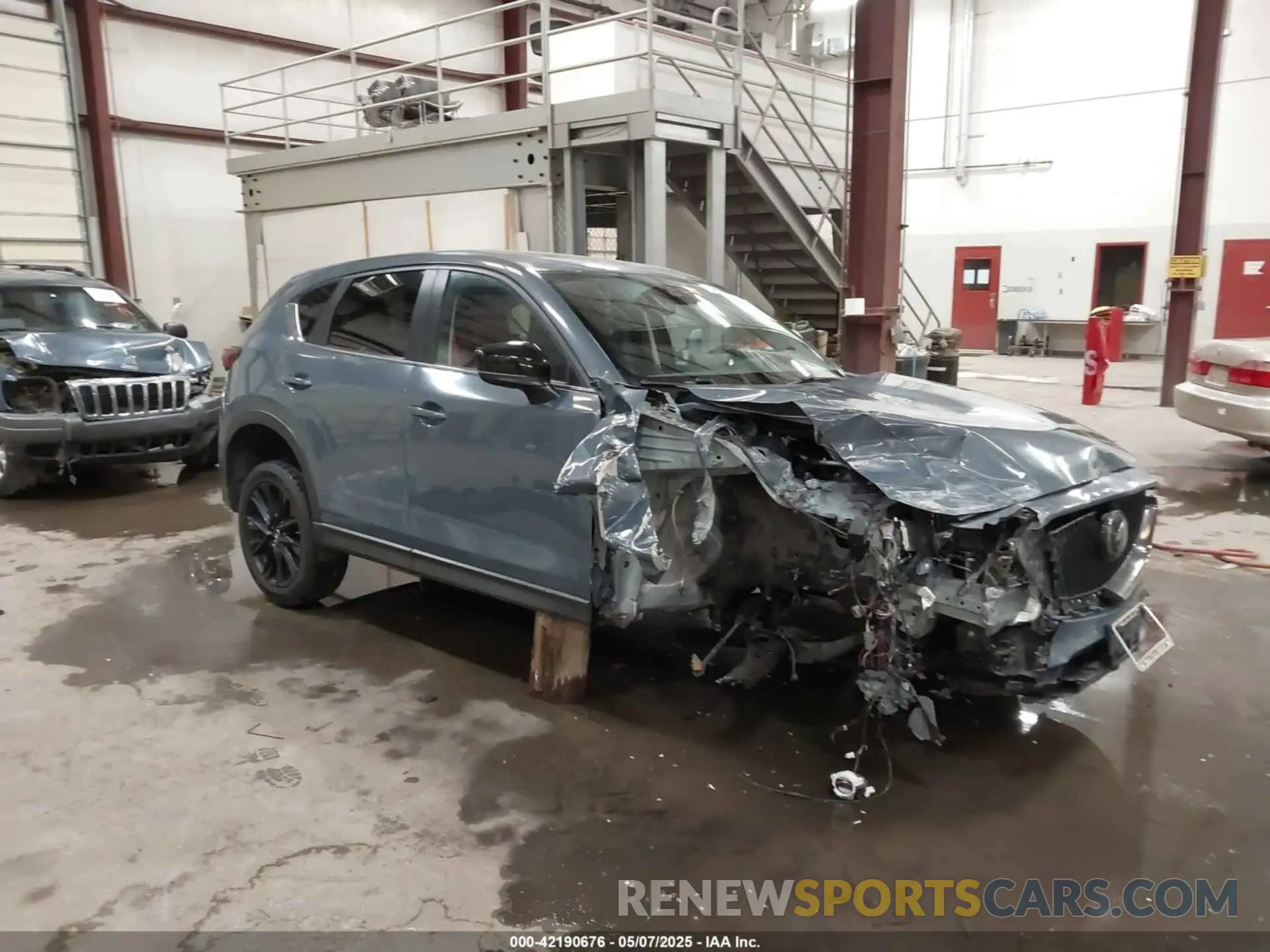 1 fotografías del automóvil dañado JM3KFBCM3M0437294 MAZDA CX-5 2021