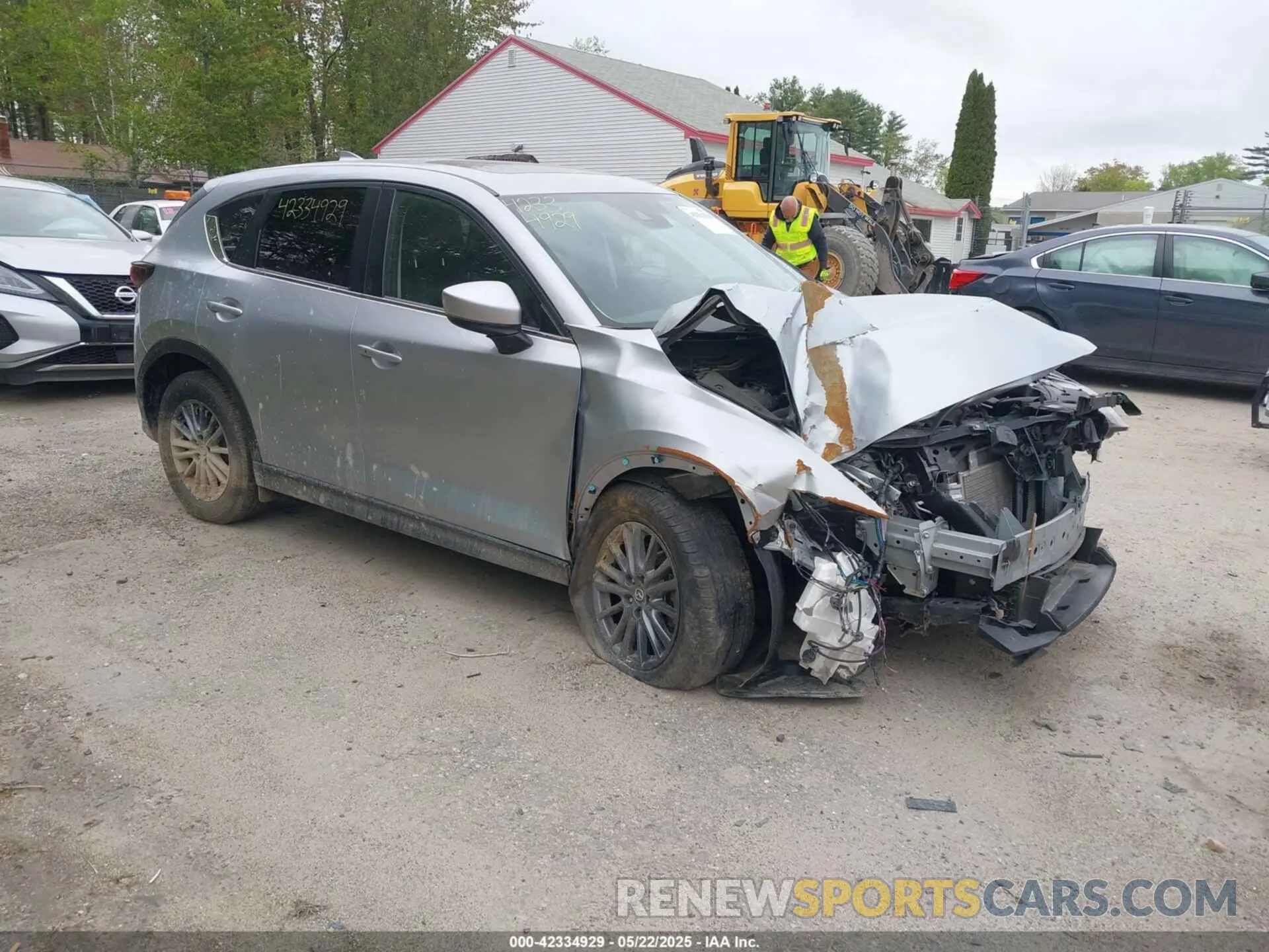 1 fotografías del automóvil dañado JM3KFBCM3M1314881 MAZDA CX-5 2021