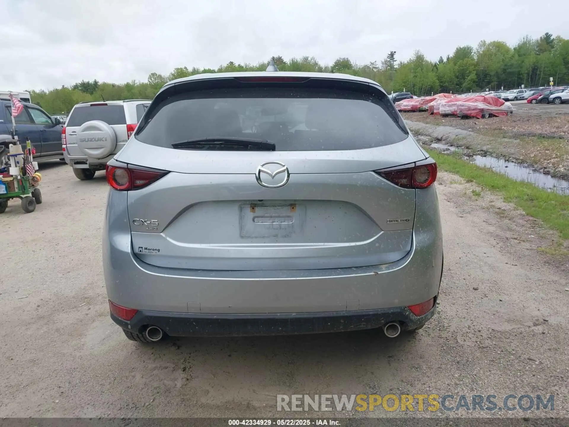 15 fotografías del automóvil dañado JM3KFBCM3M1314881 MAZDA CX-5 2021